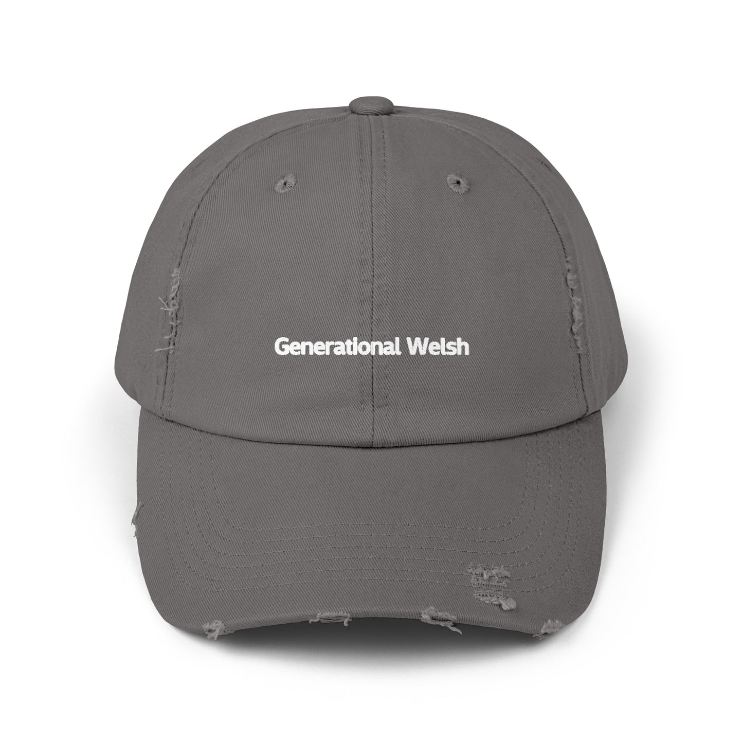 Generational Welsh Unisex Distressed Cap