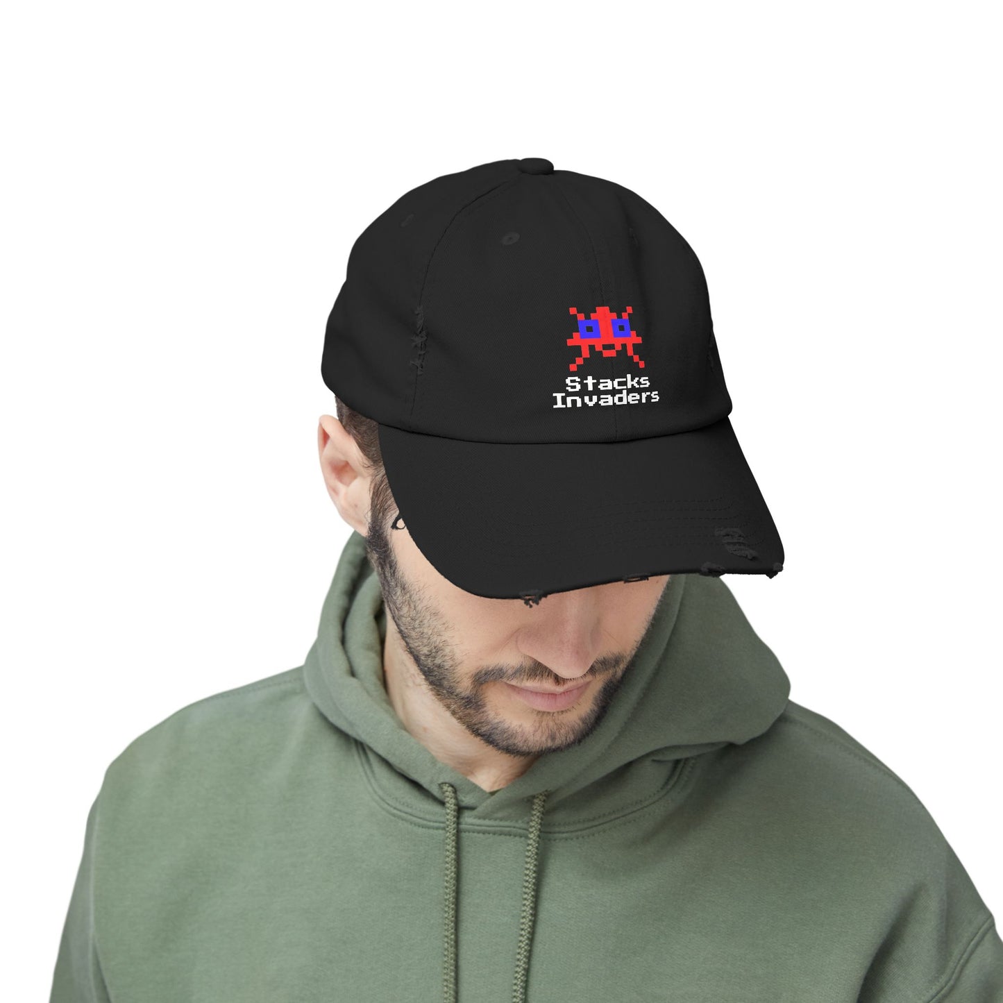 Stacks Invaders Cap