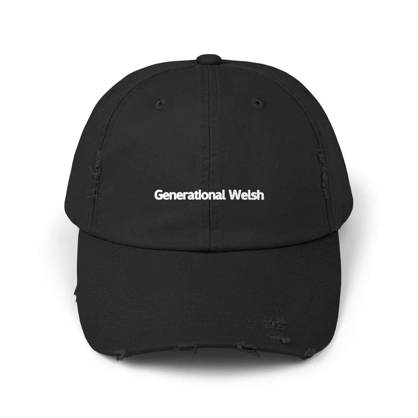 Generational Welsh Unisex Distressed Cap