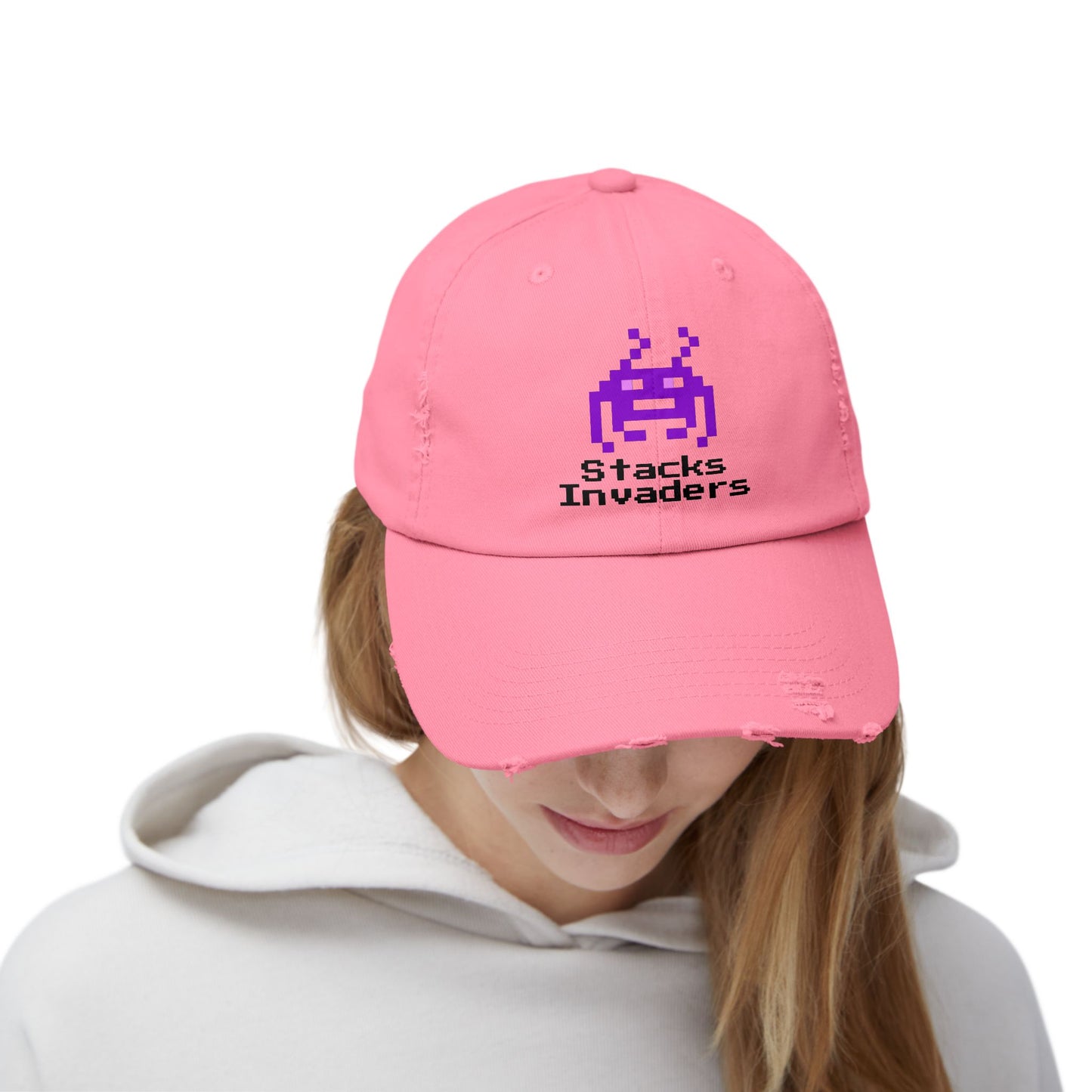 Stacks Invaders Cap