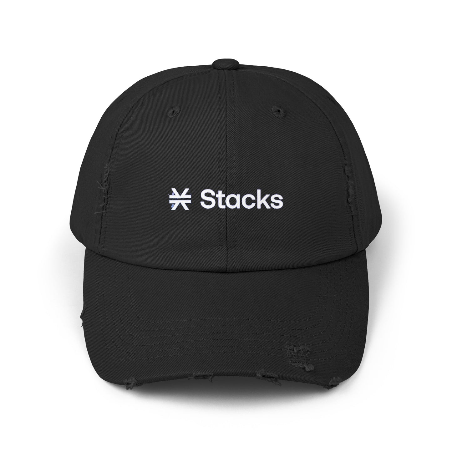 Stacks Unisex Distressed Cap