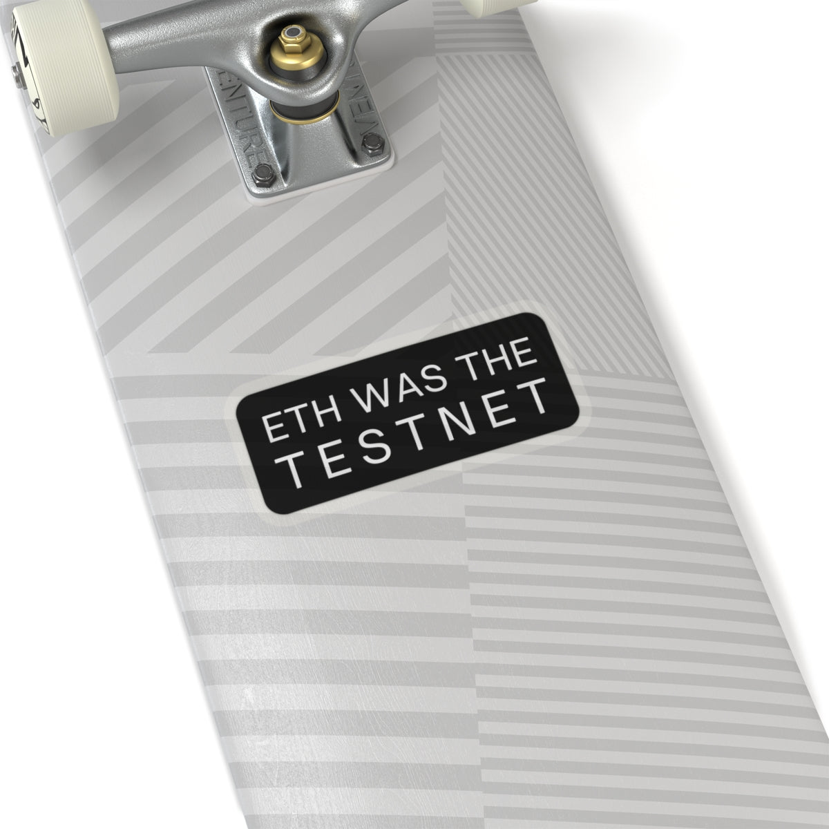 ETH WAS THE TESTNET Sticker