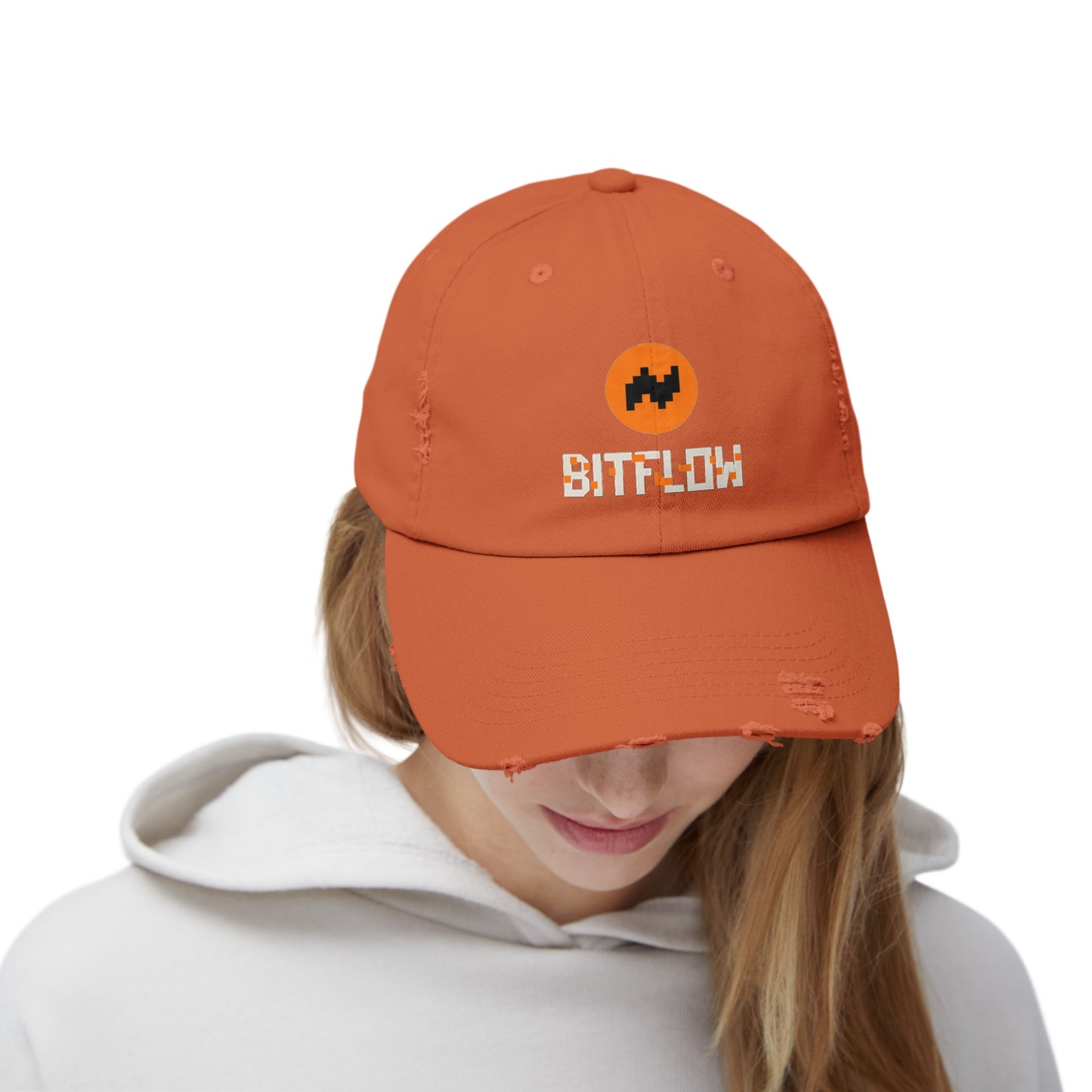 Bitflow Unisex Distressed Cap