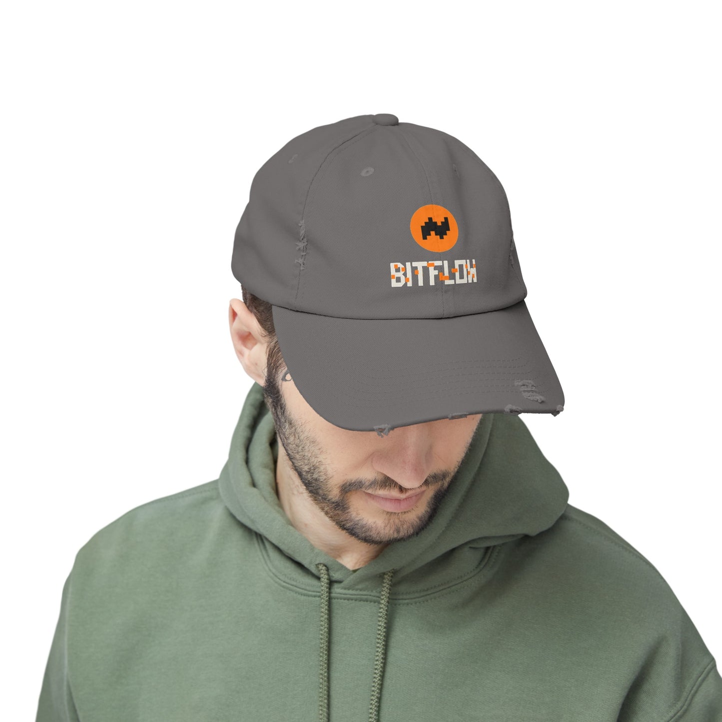 Bitflow Unisex Distressed Cap