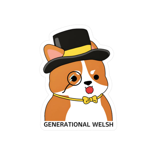 Generational Welsh Sticker