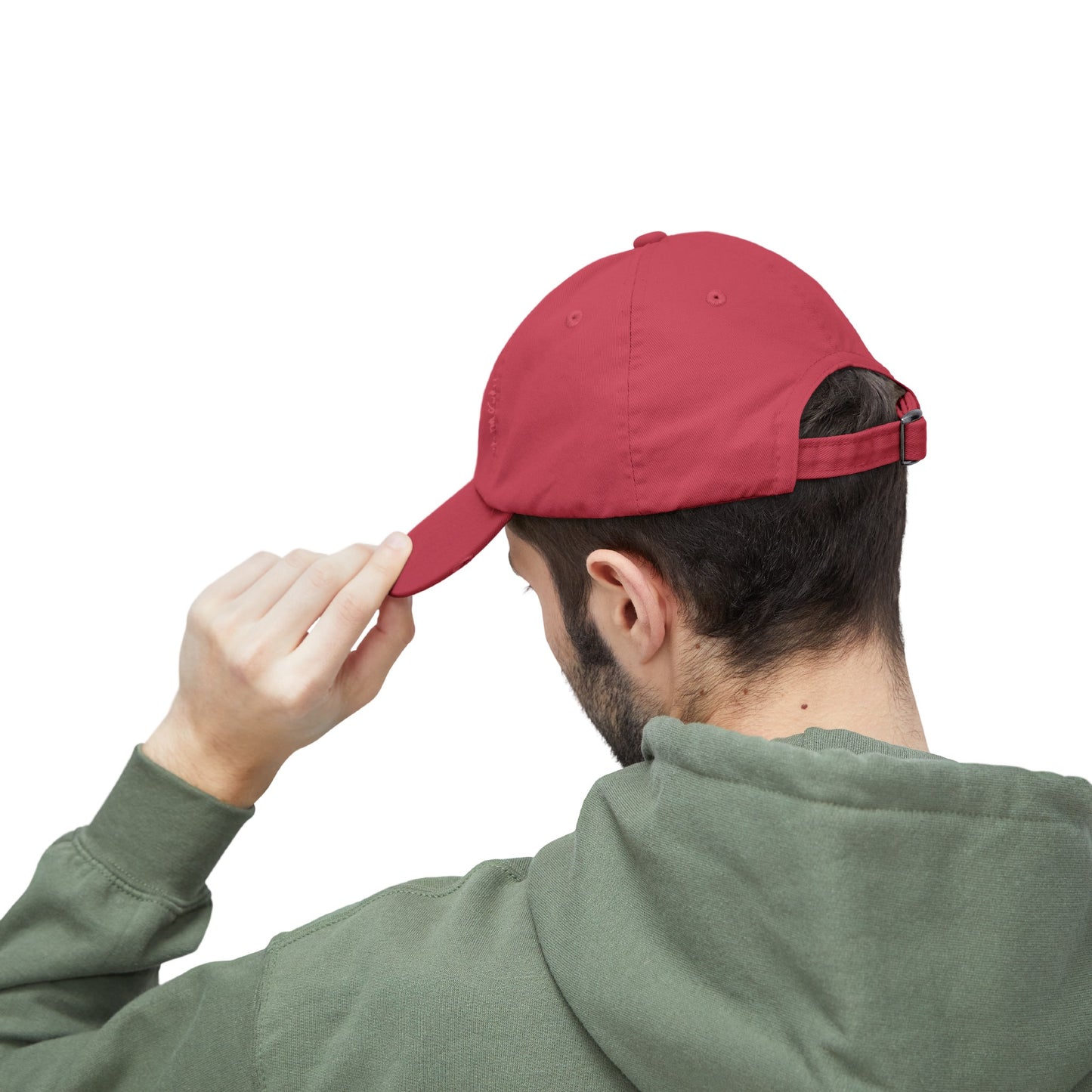 Welsh Logo Unisex Distressed Cap