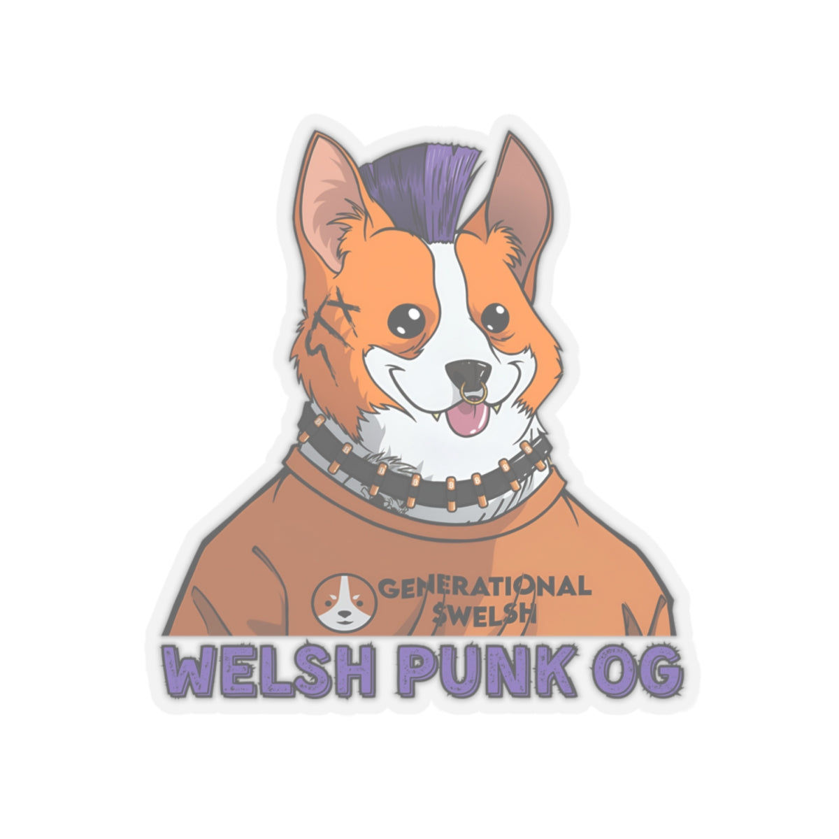 Welsh Punk Sticker