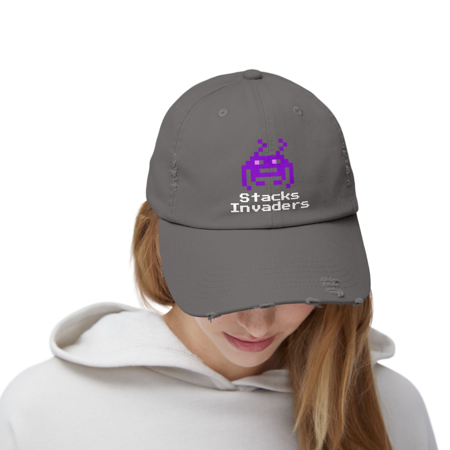 Stacks Invaders Cap