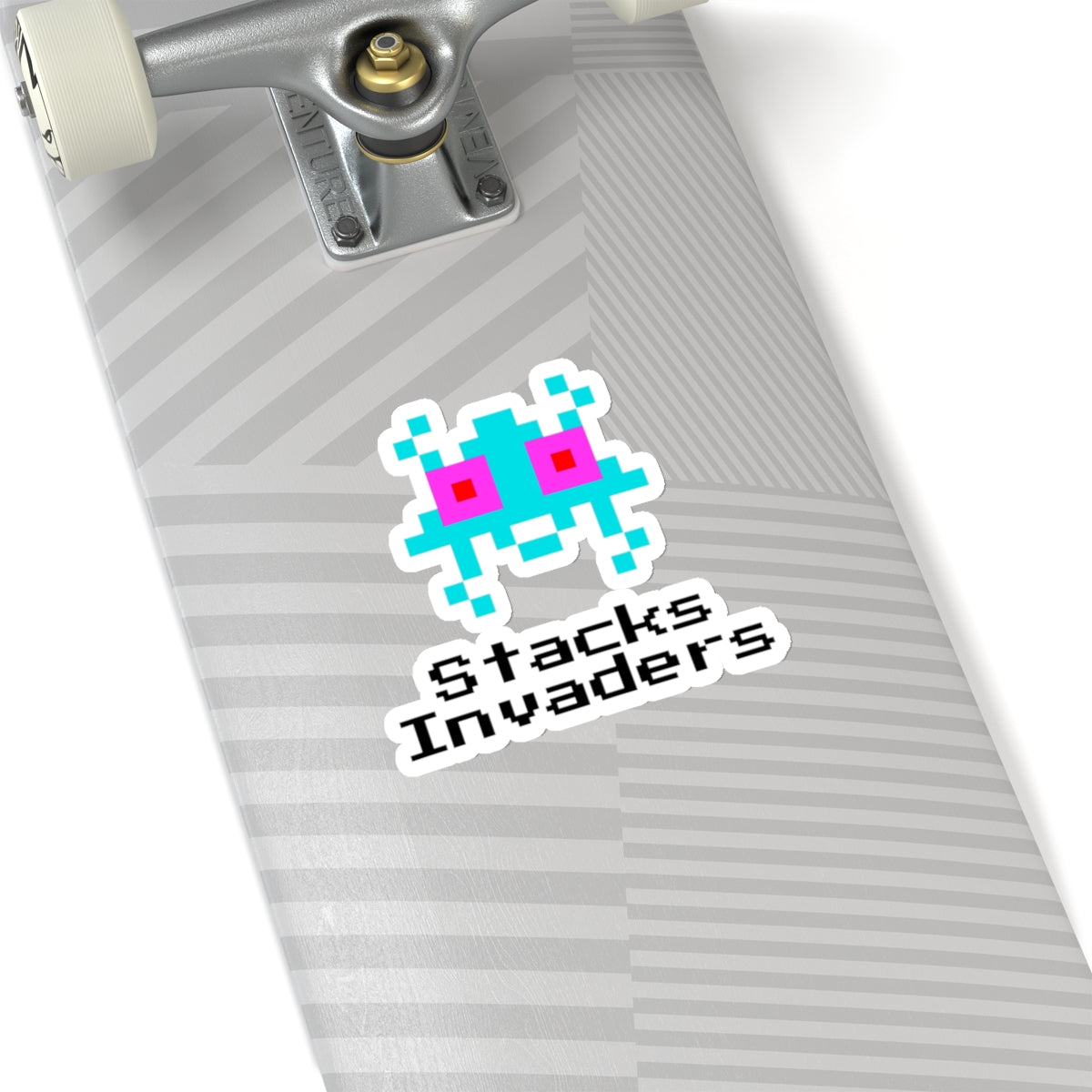 Stacks Invaders Sticker