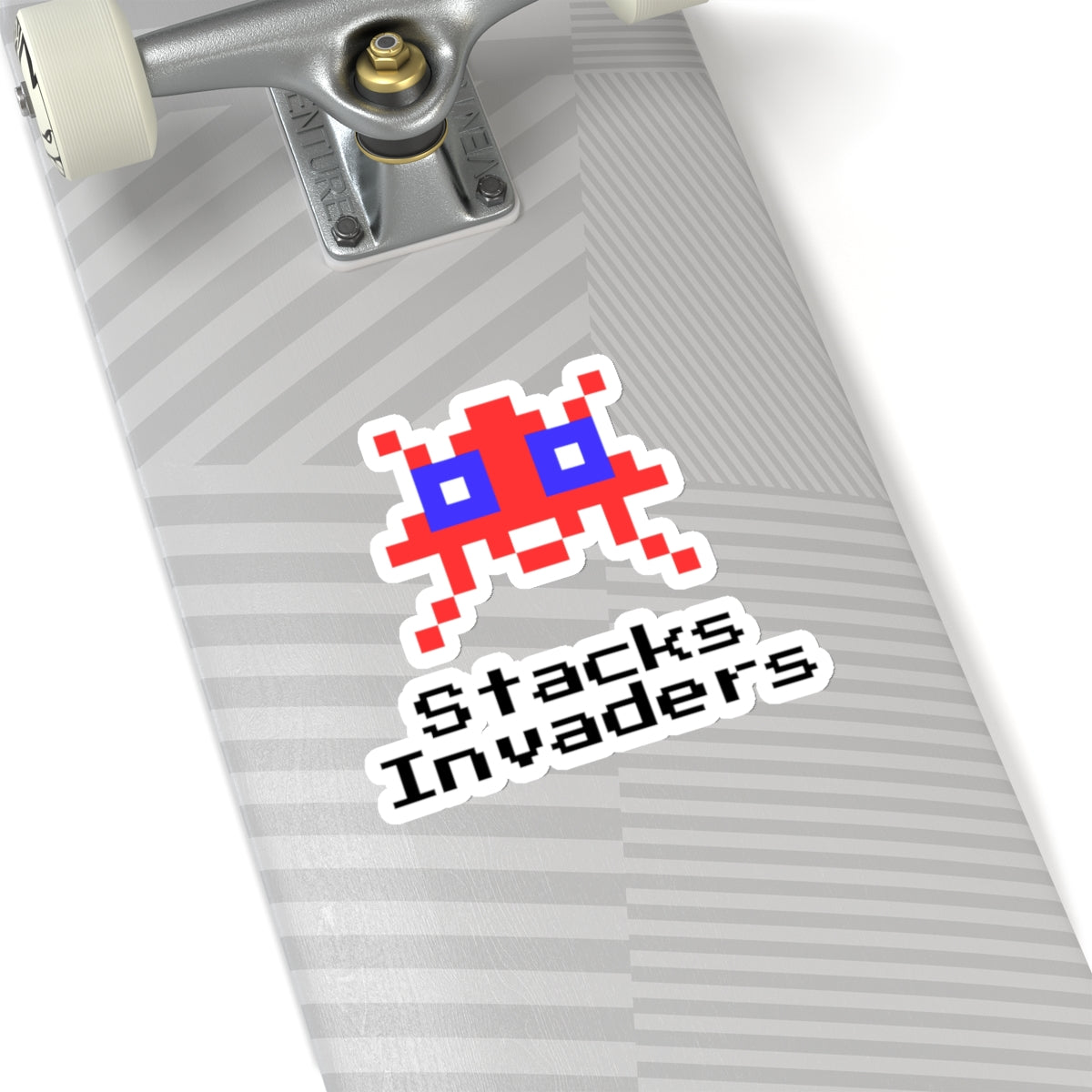 Stacks Invaders Sticker