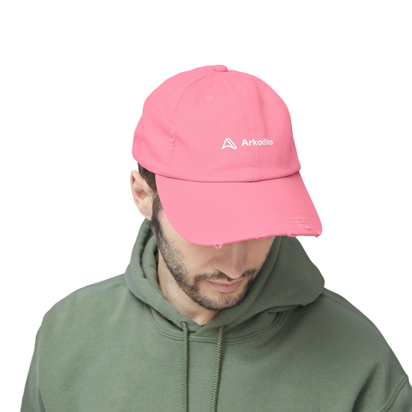 Arkadiko Unisex Distressed Cap