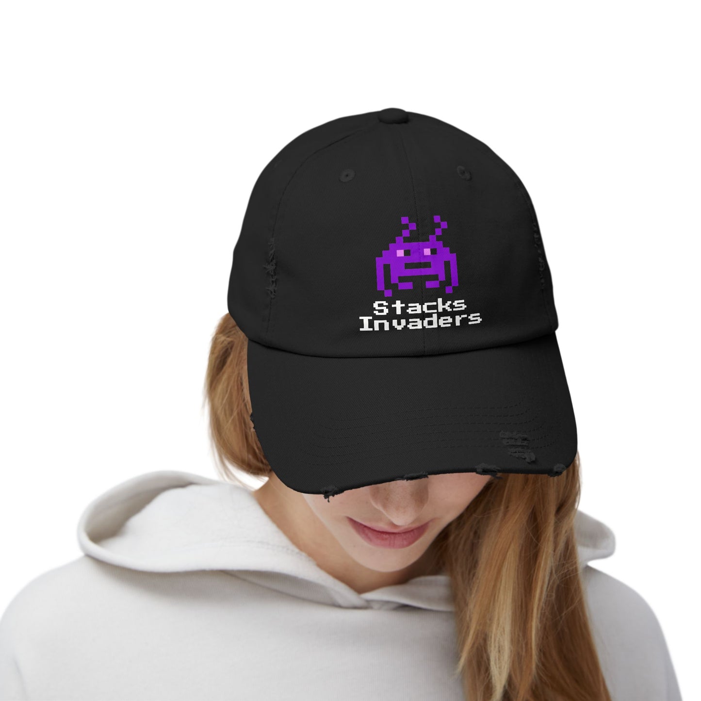 Stacks Invaders Cap