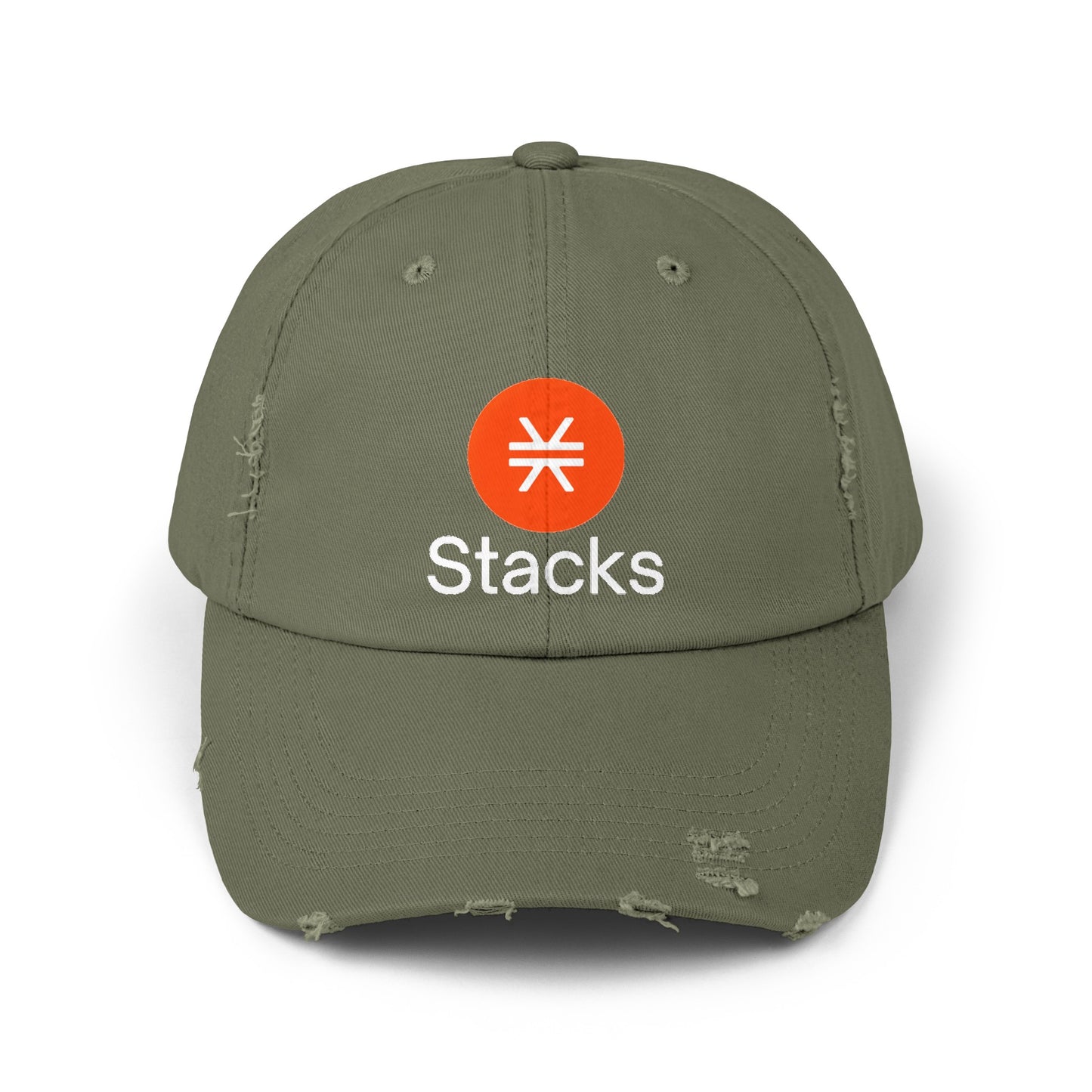 Stacks Unisex Distressed Cap