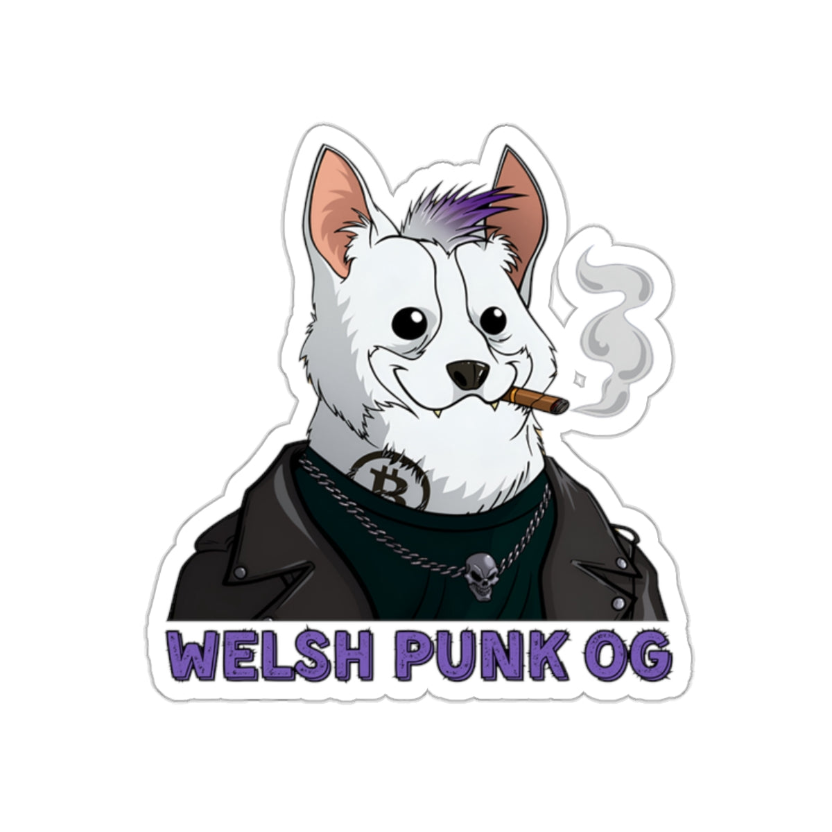 Welsh Punk Stickers