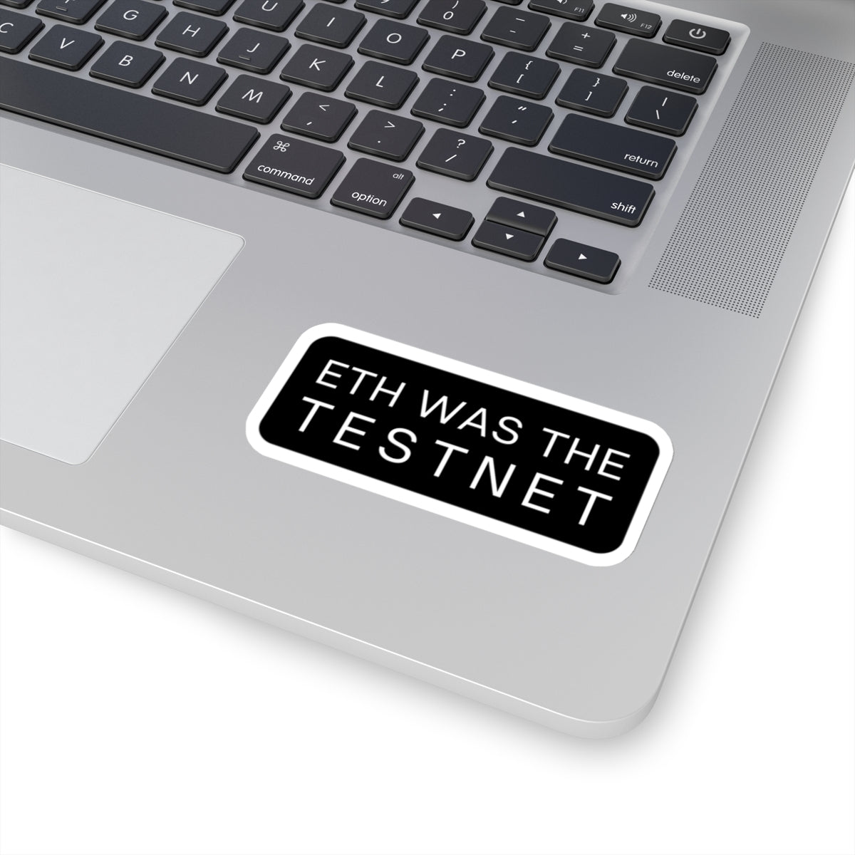 ETH WAS THE TESTNET Sticker