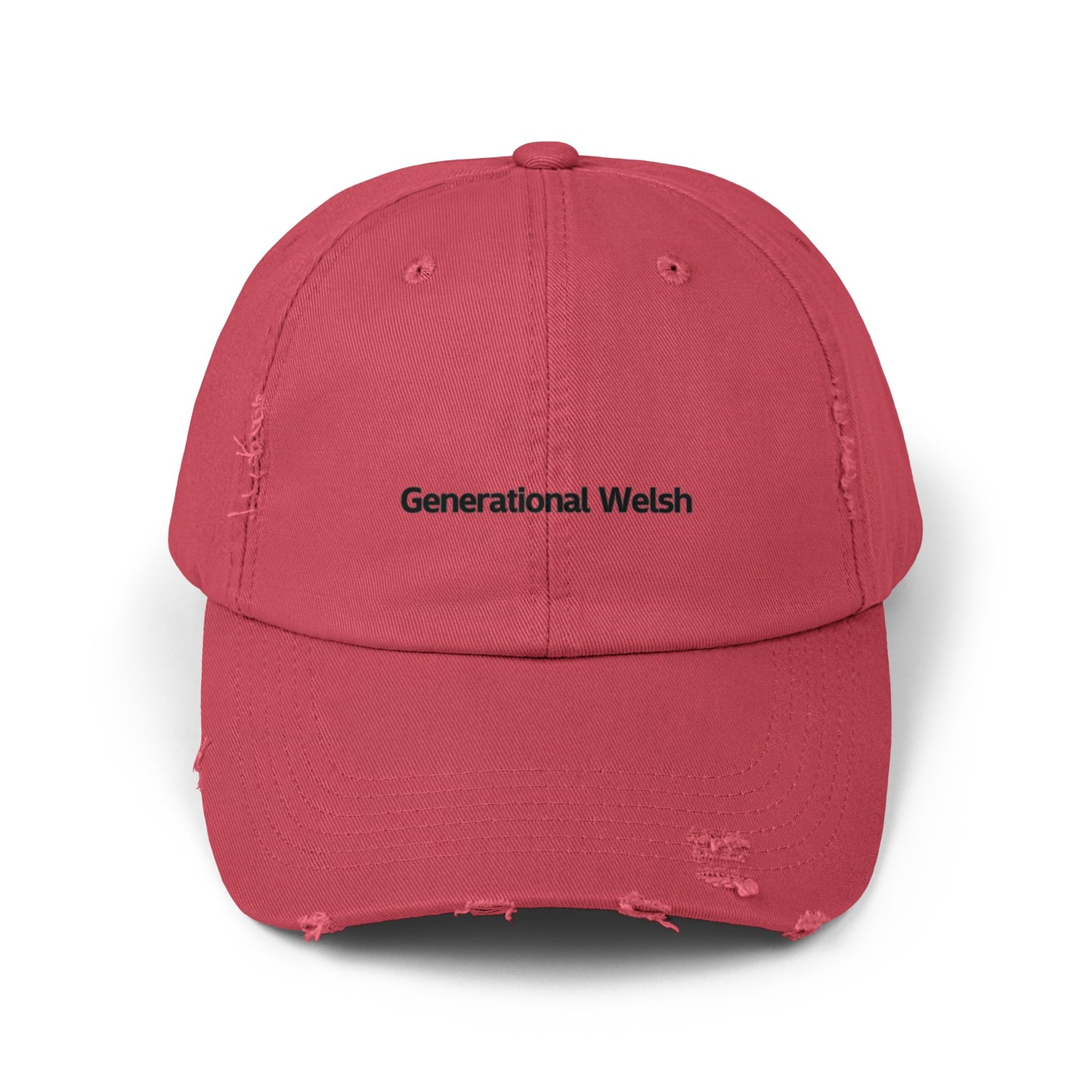 Generational Welsh Unisex Distressed Cap