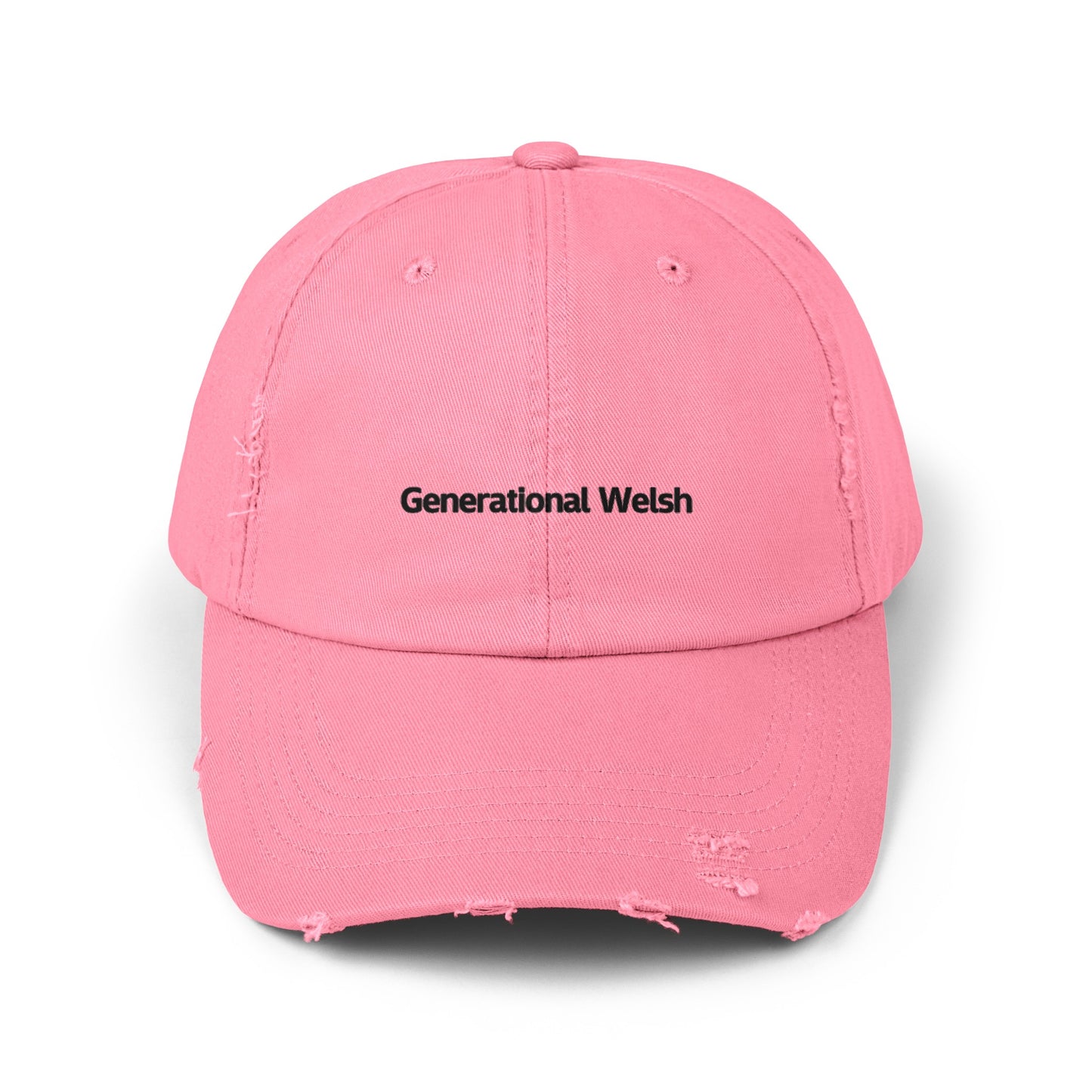 Generational Welsh Unisex Distressed Cap