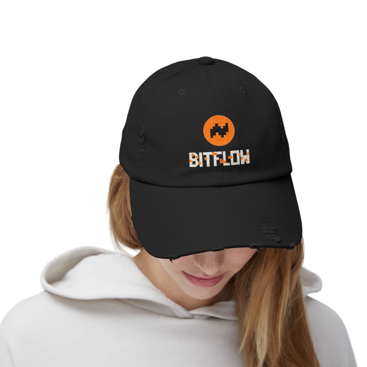 Bitflow Unisex Distressed Cap