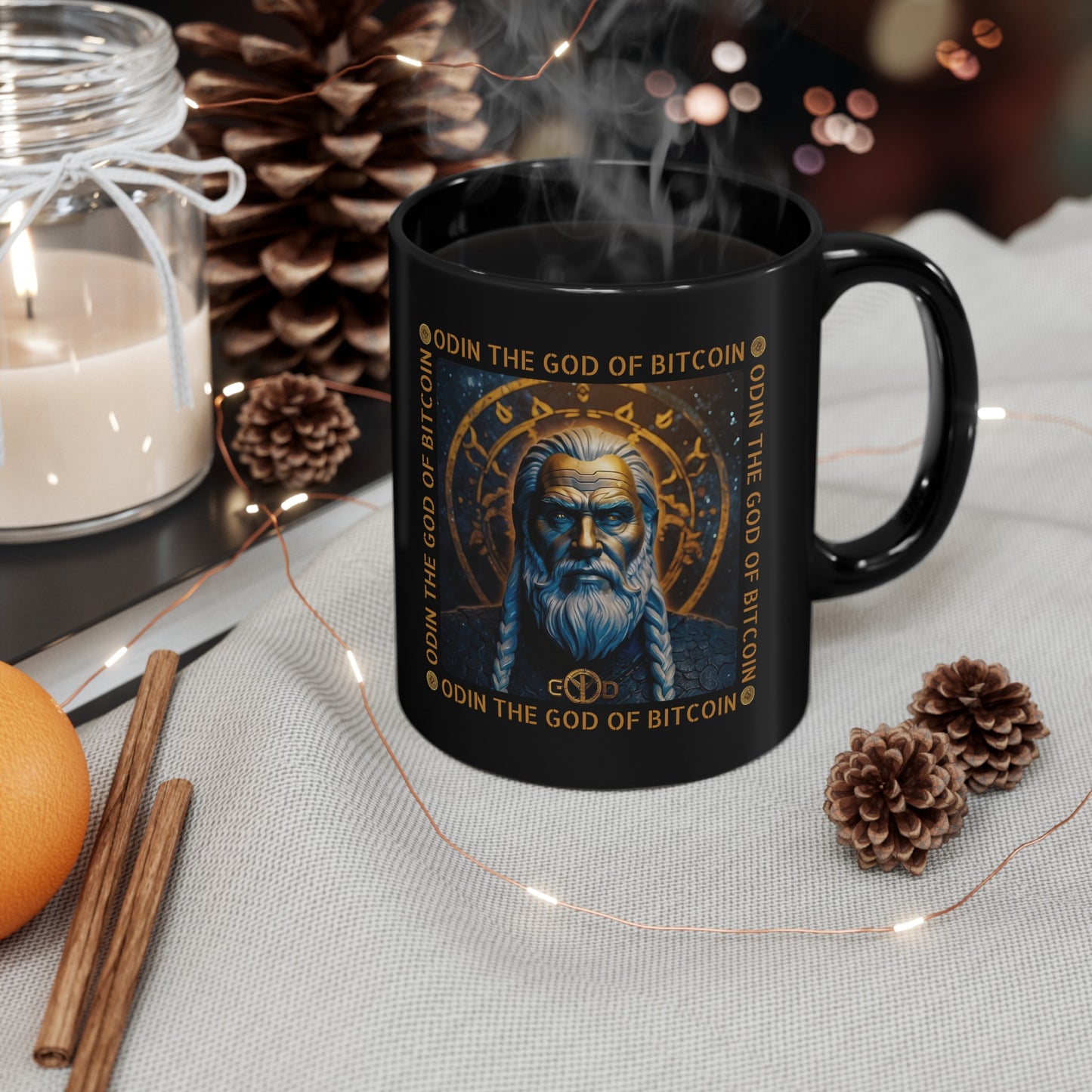 ODIN Black Mug (11oz, 15oz)