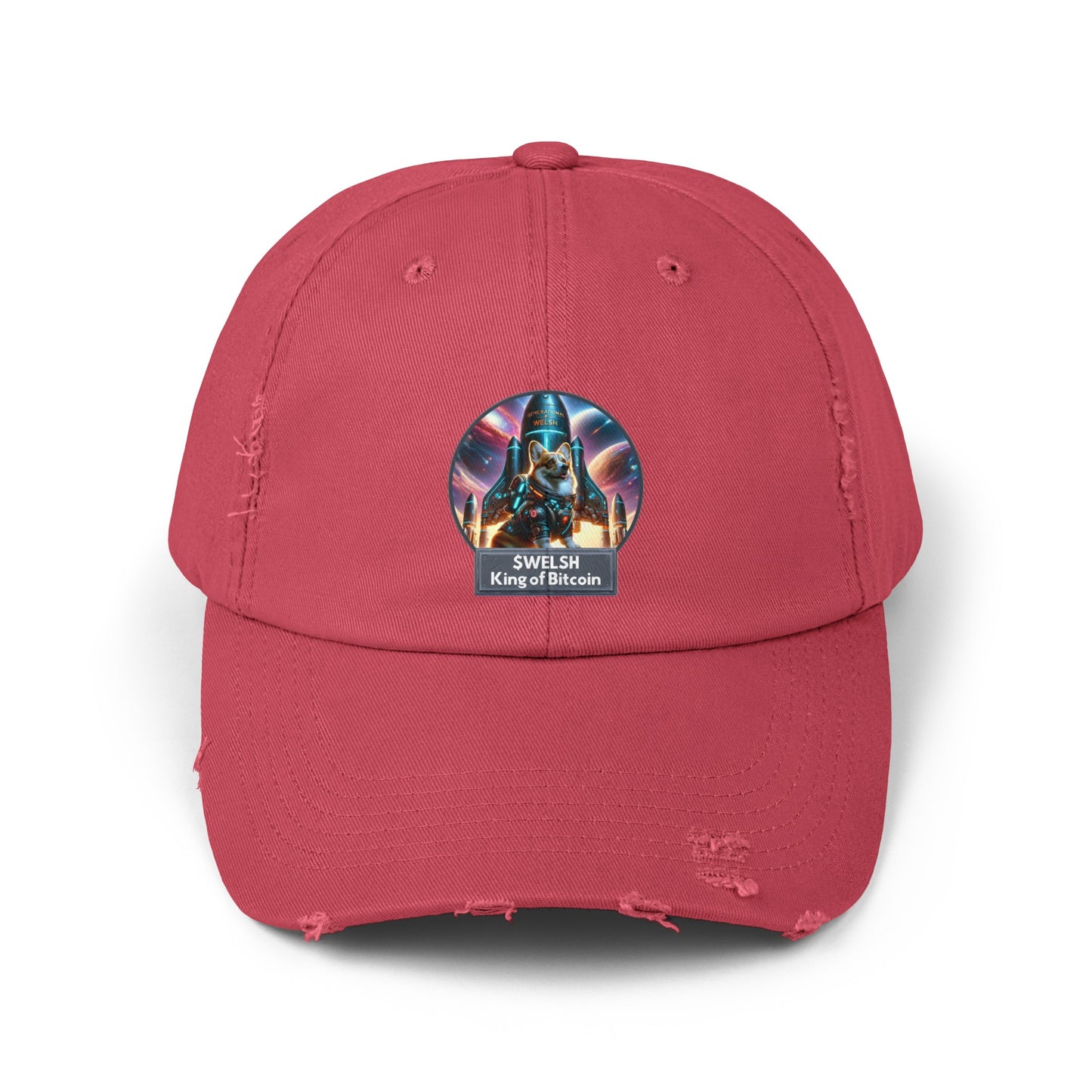 Welsh King of Bitcoin Unisex Cap