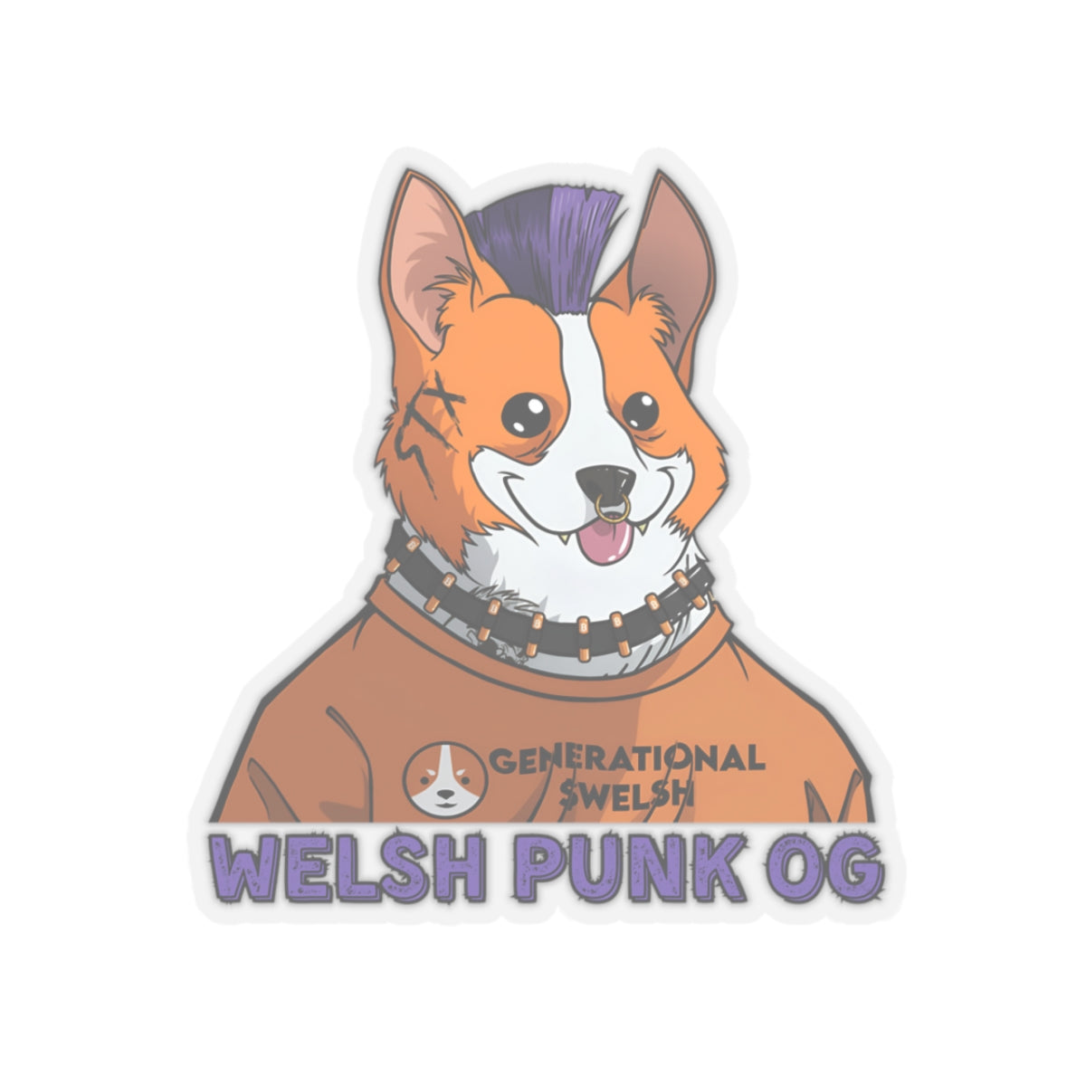 Welsh Punk Sticker