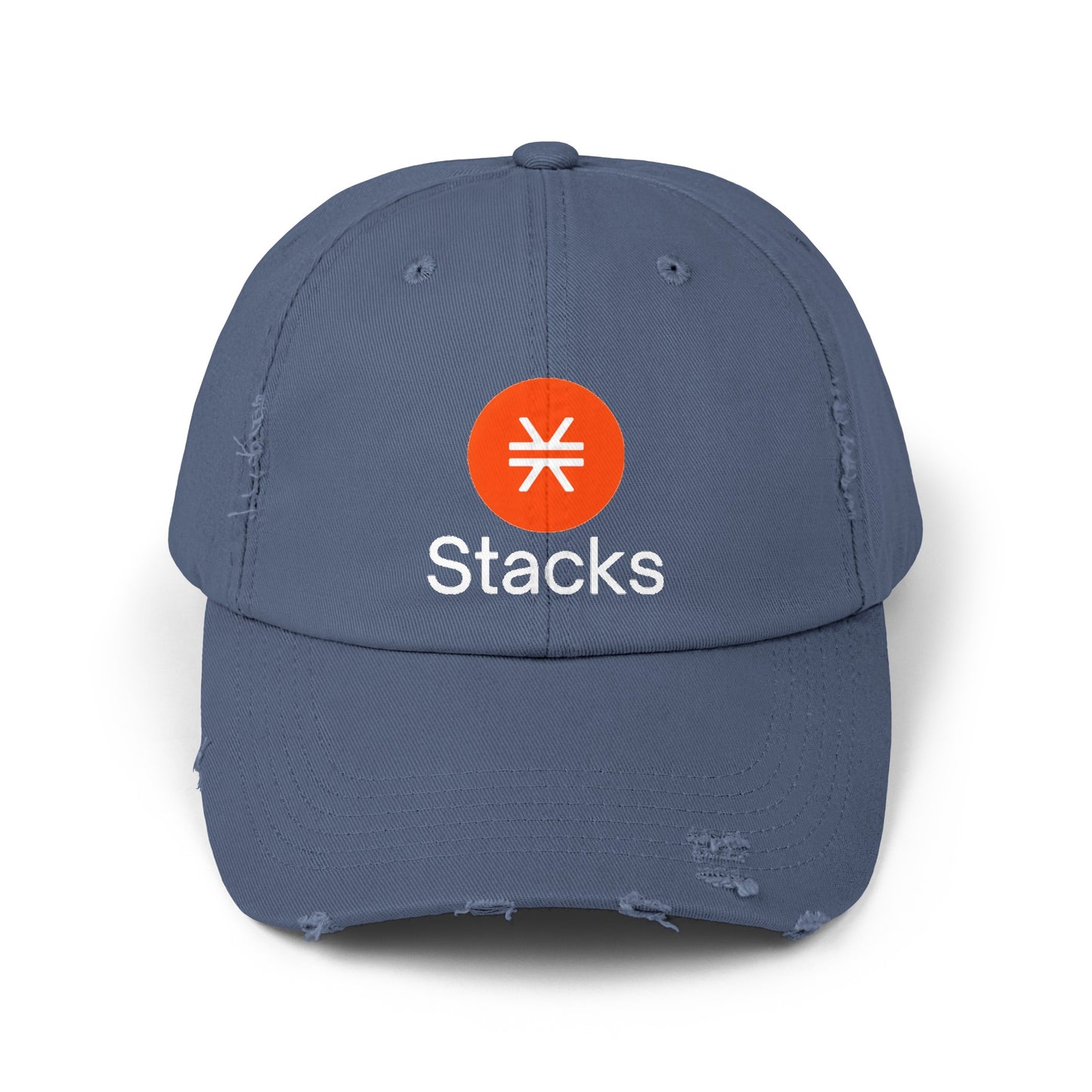 Stacks Unisex Distressed Cap