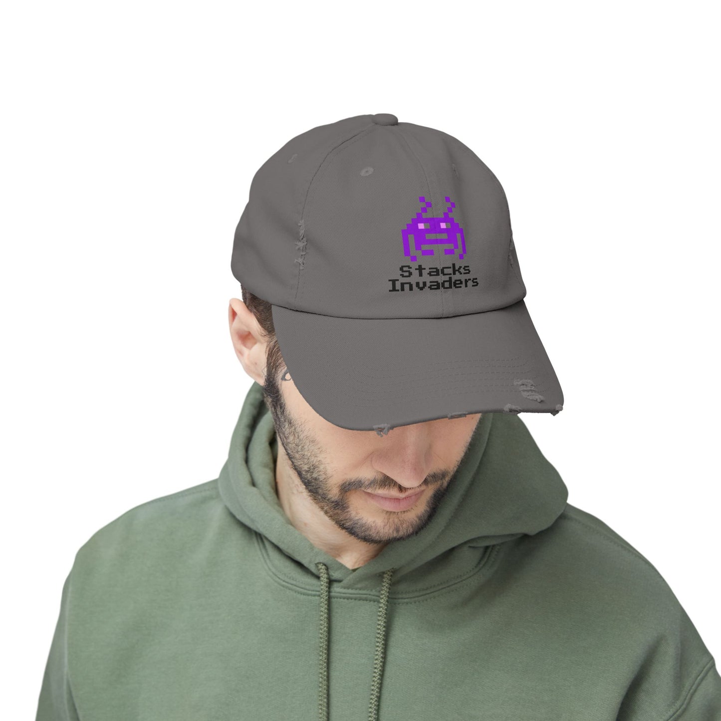 Stacks Invaders Cap