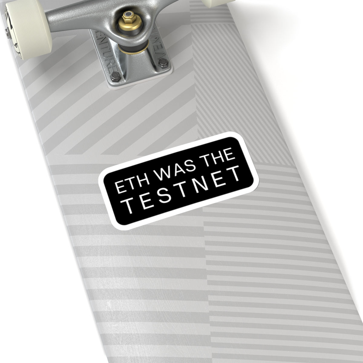 ETH WAS THE TESTNET Sticker