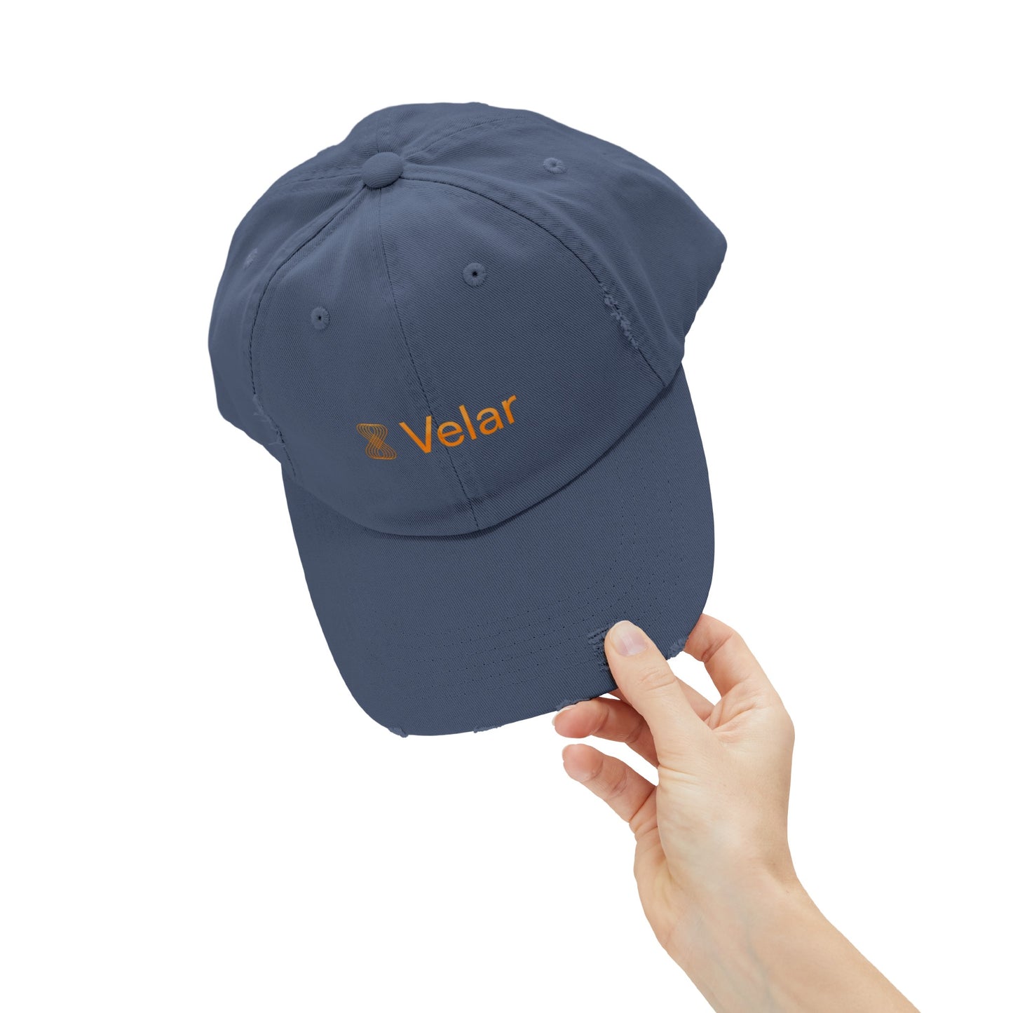 Velar Unisex Distressed Cap