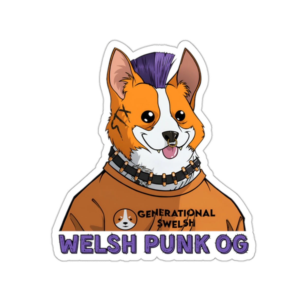 Welsh Punk Sticker