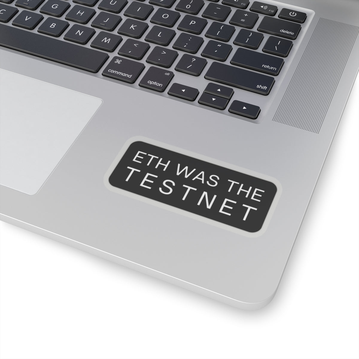 ETH WAS THE TESTNET Sticker