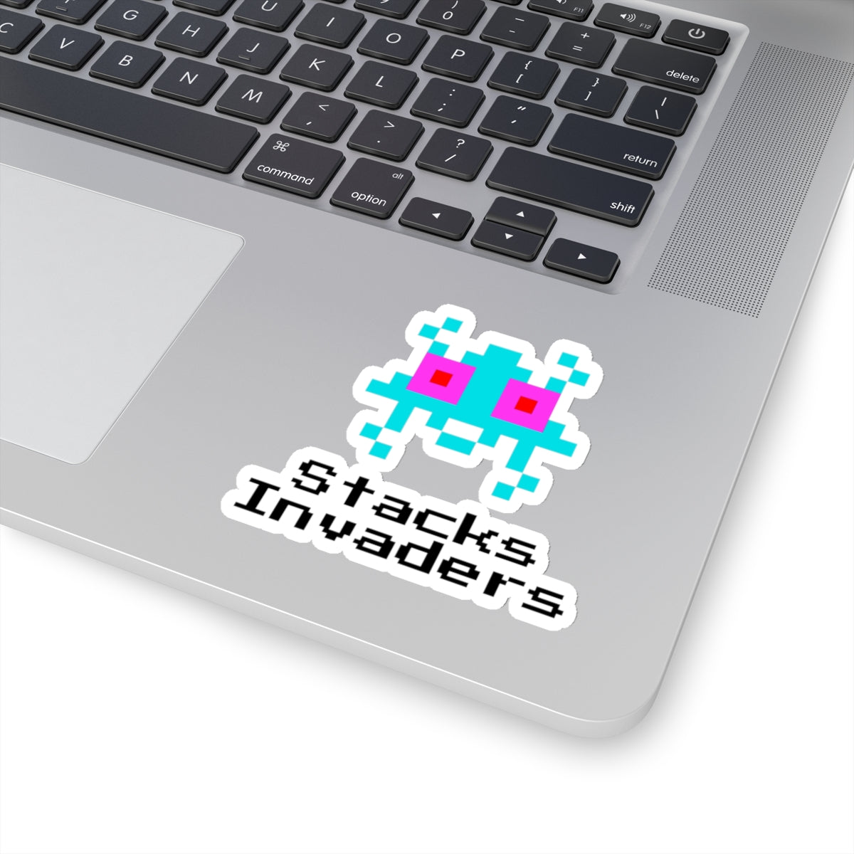 Stacks Invaders Sticker