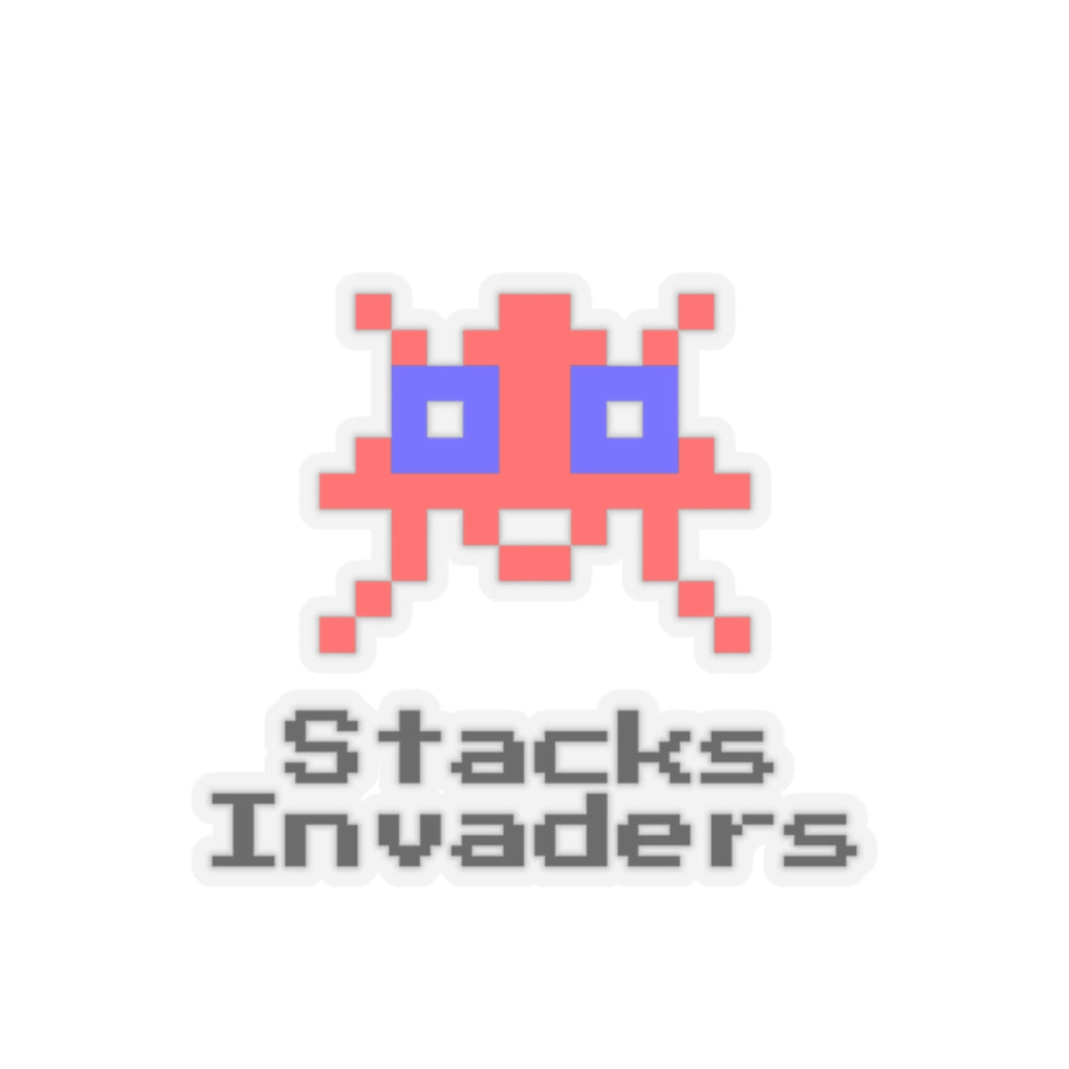 Stacks Invaders Sticker