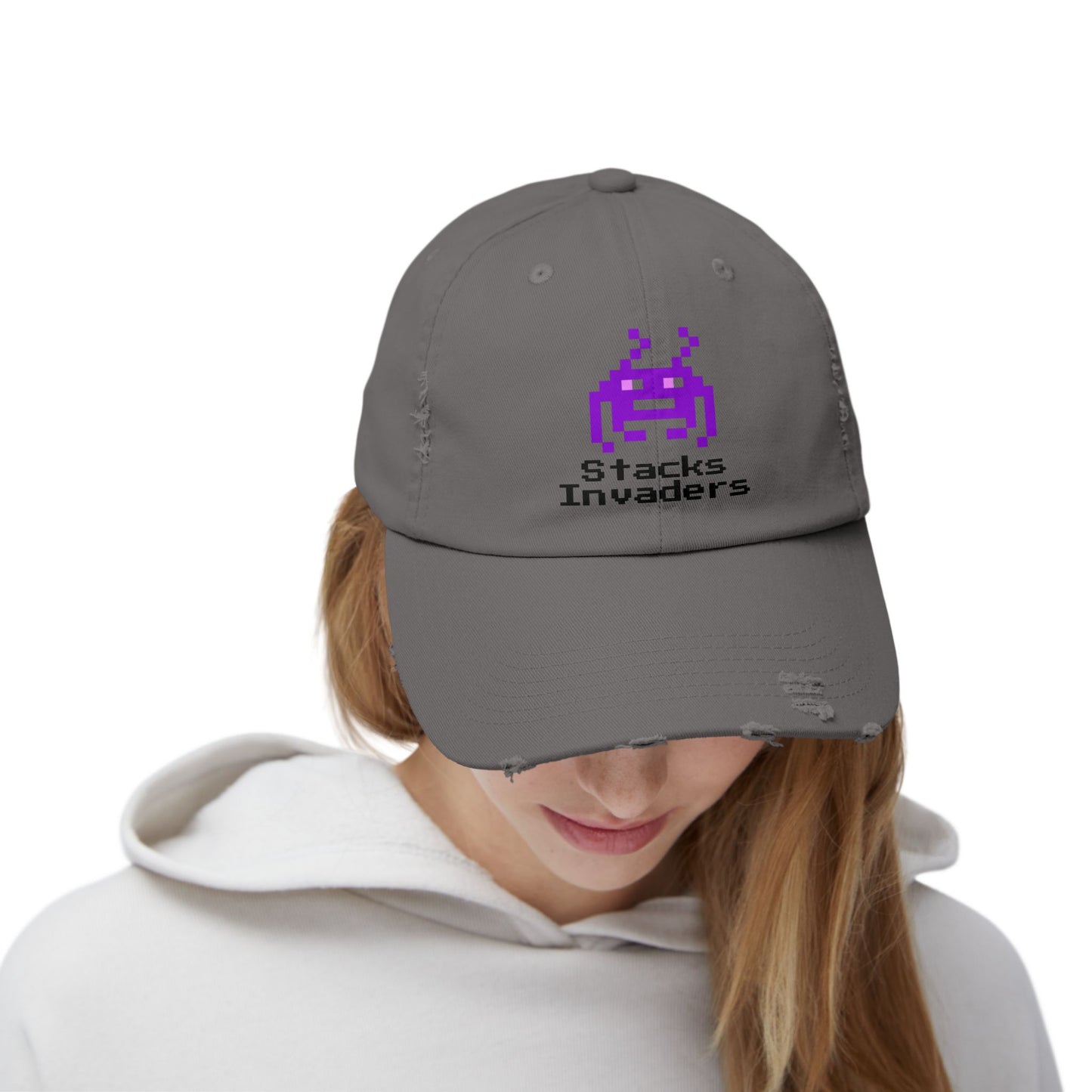 Stacks Invaders Cap