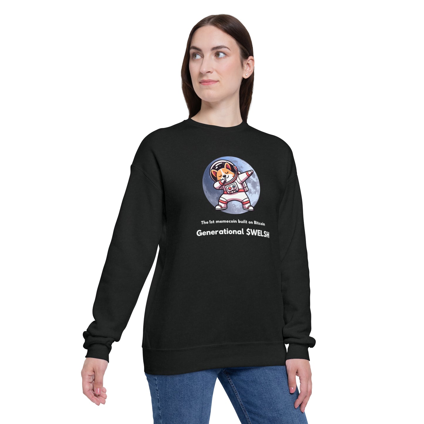 Welsh on the Moon Unisex Sweatshirt