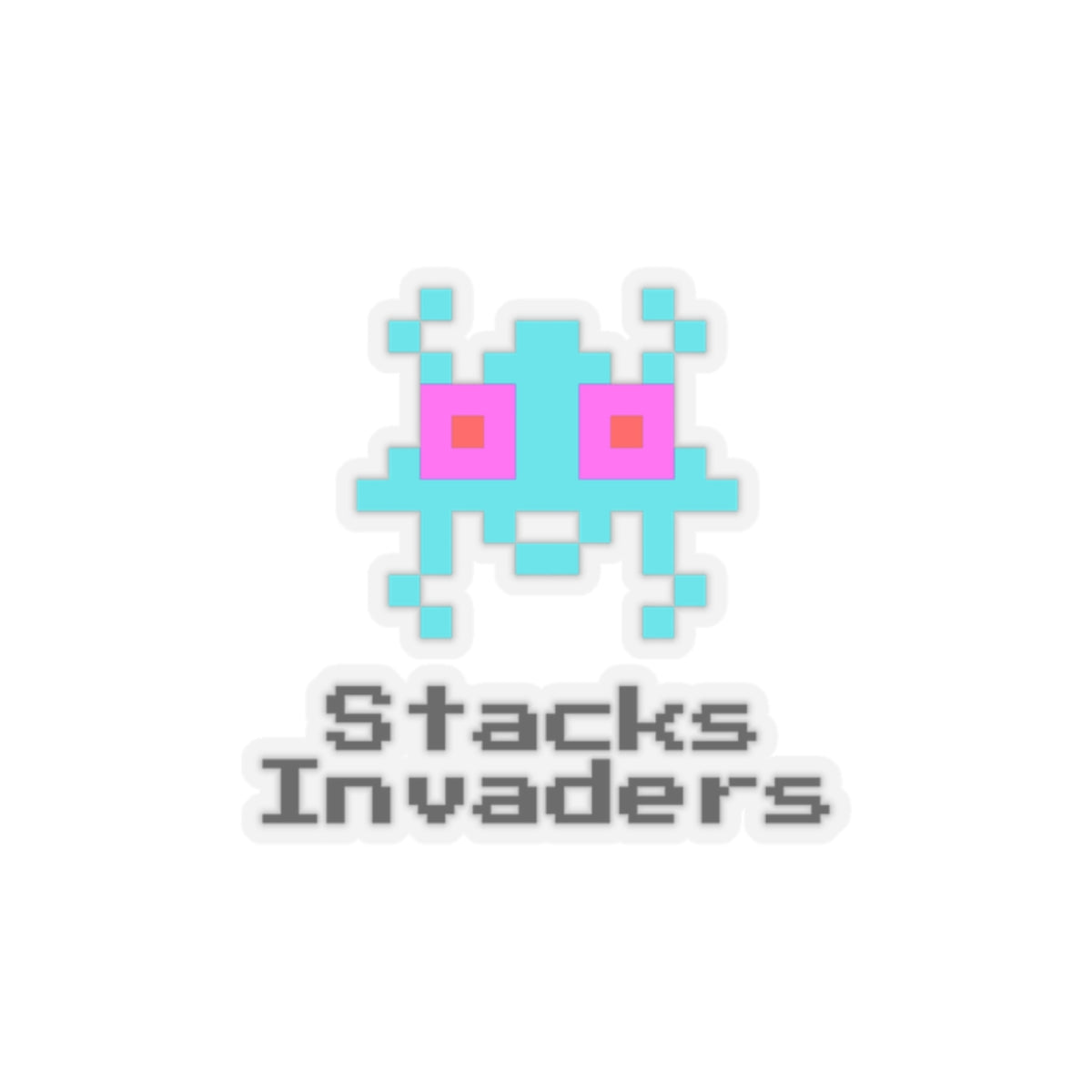 Stacks Invaders Sticker