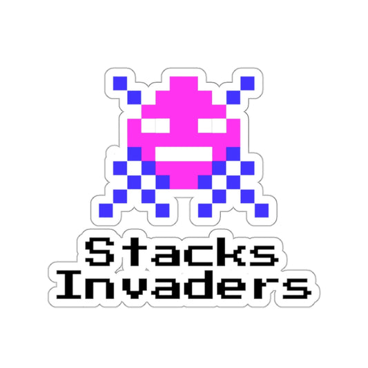 Stacks Invaders Sticker