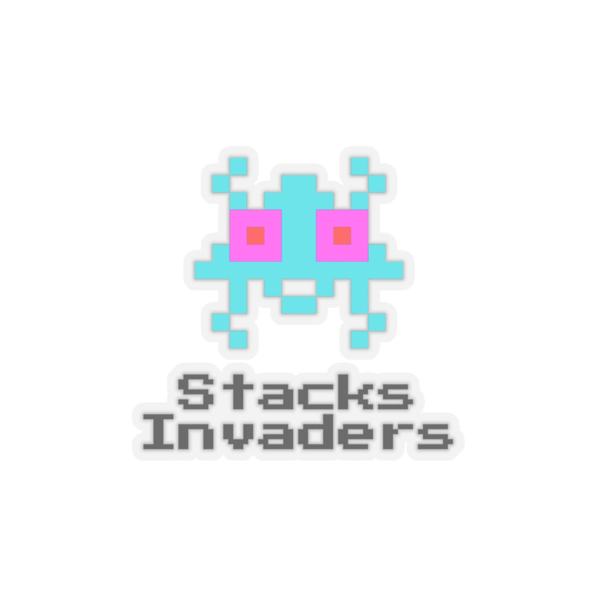 Stacks Invaders Sticker