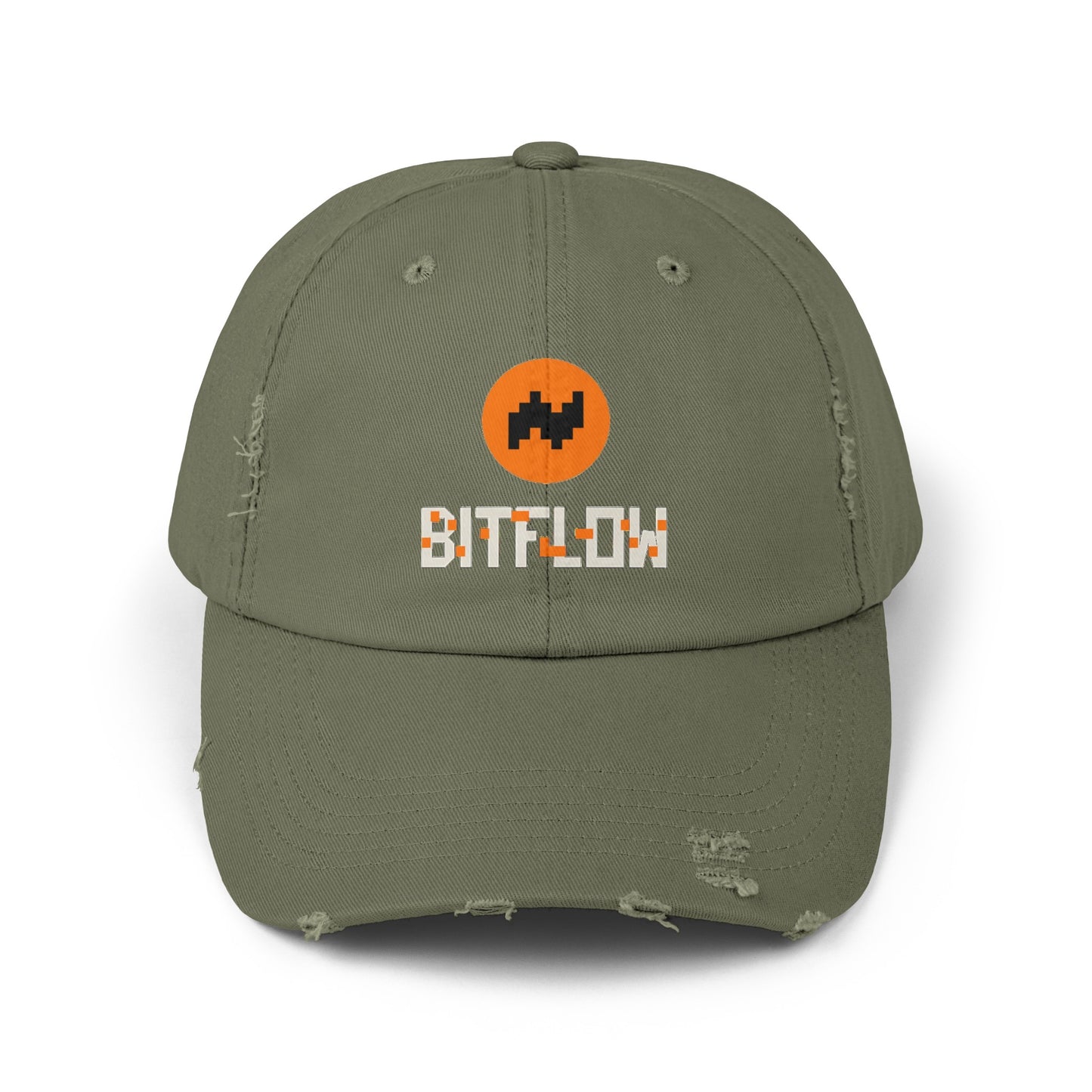 Bitflow Unisex Distressed Cap