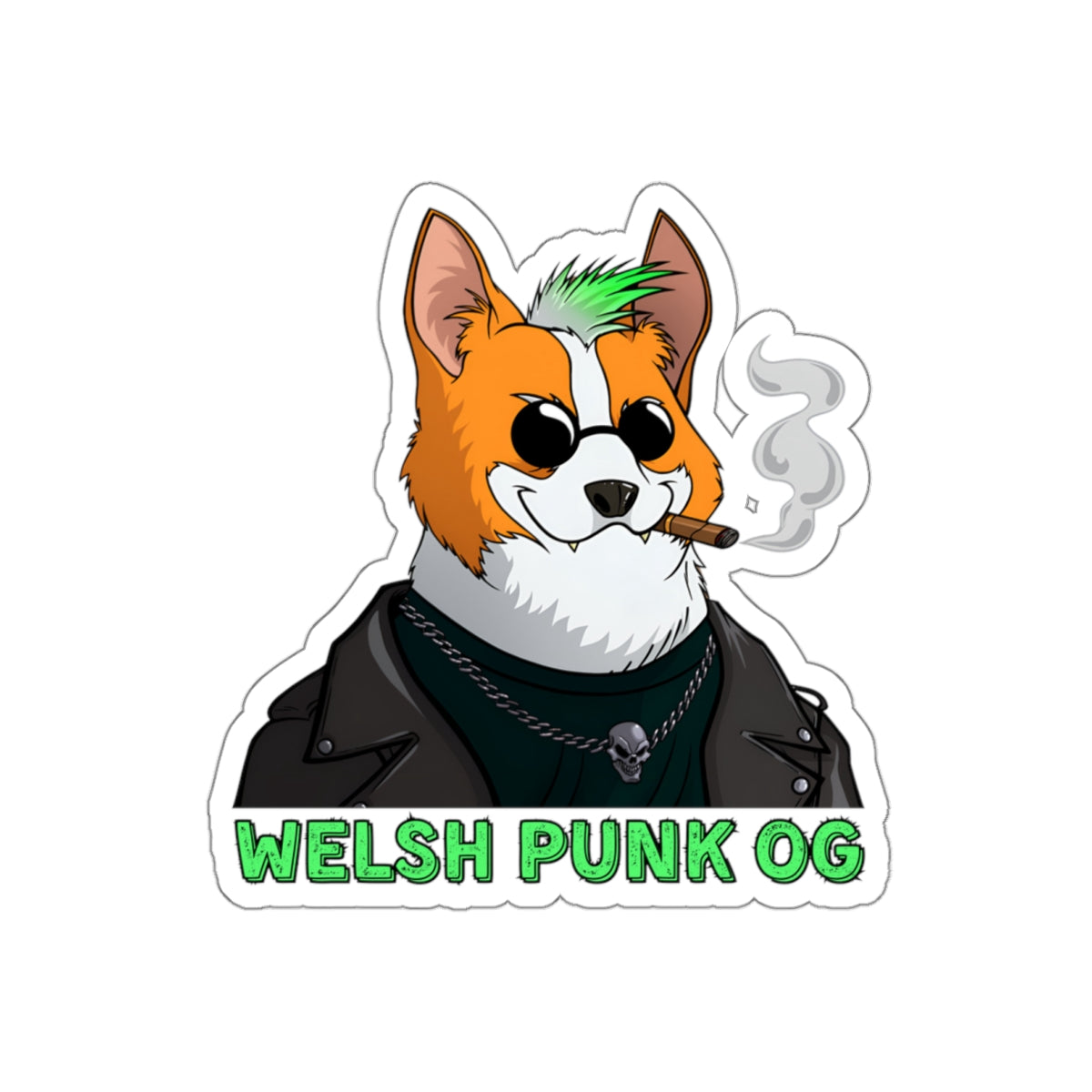 Welsh Punk Sticker