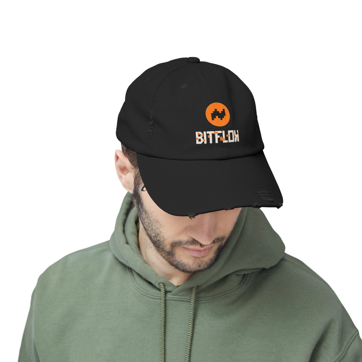 Bitflow Unisex Distressed Cap