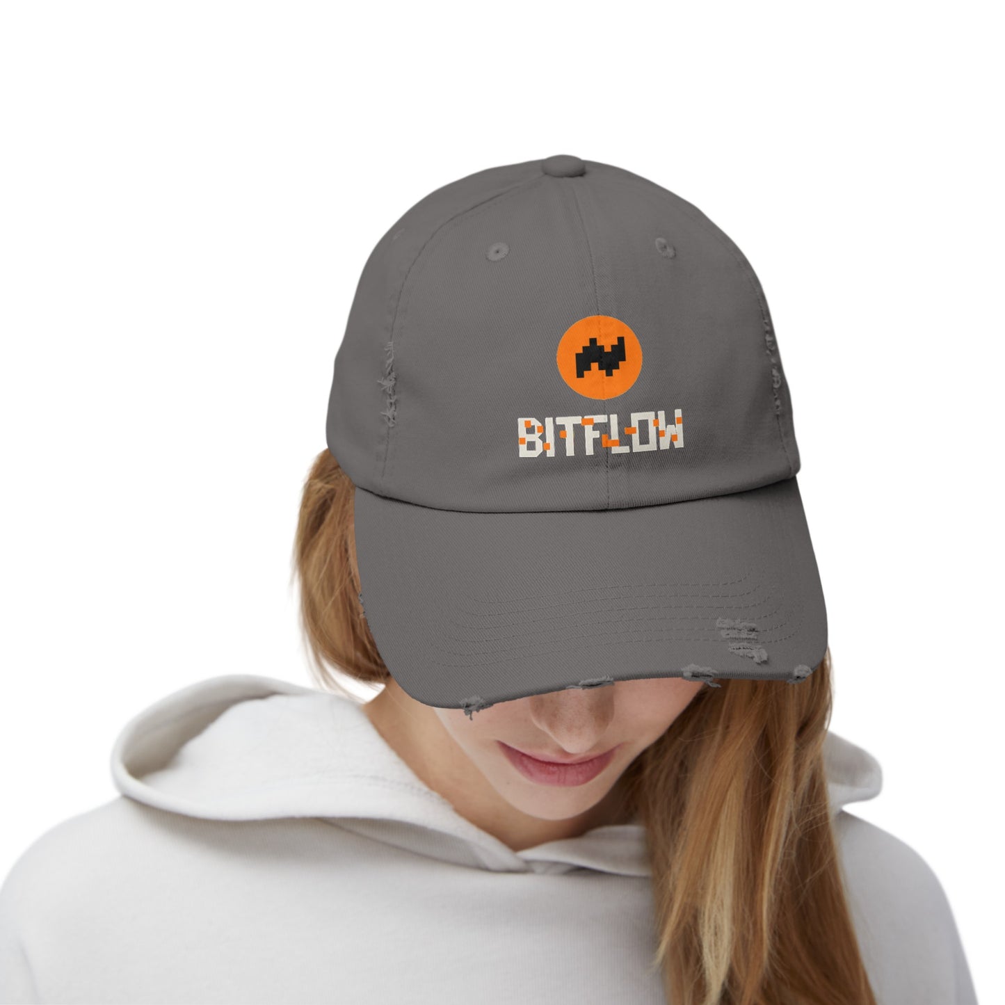 Bitflow Unisex Distressed Cap