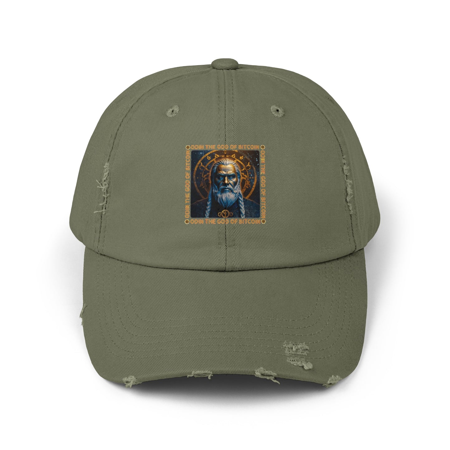 ODIN Unisex Distressed Cap