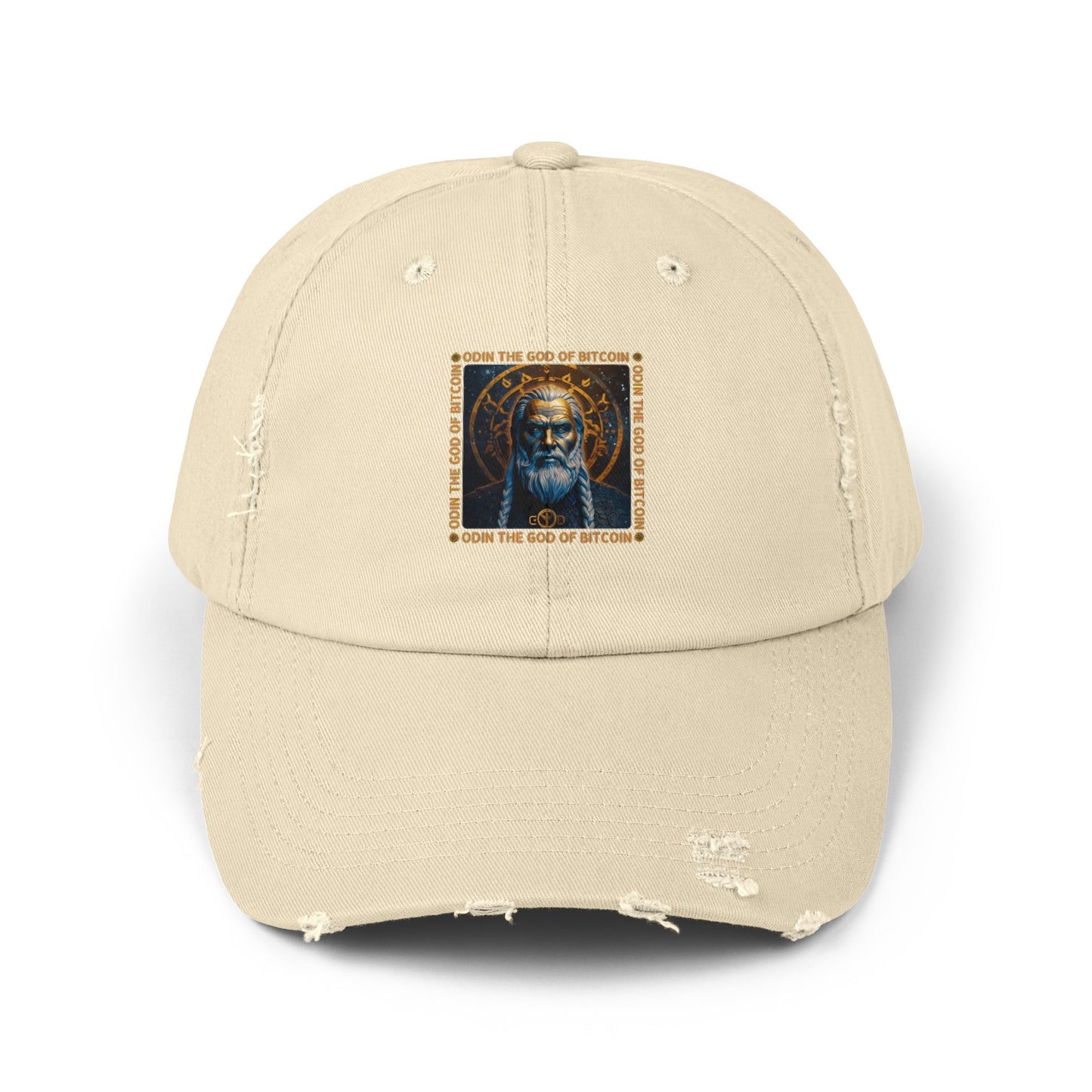 ODIN Unisex Distressed Cap