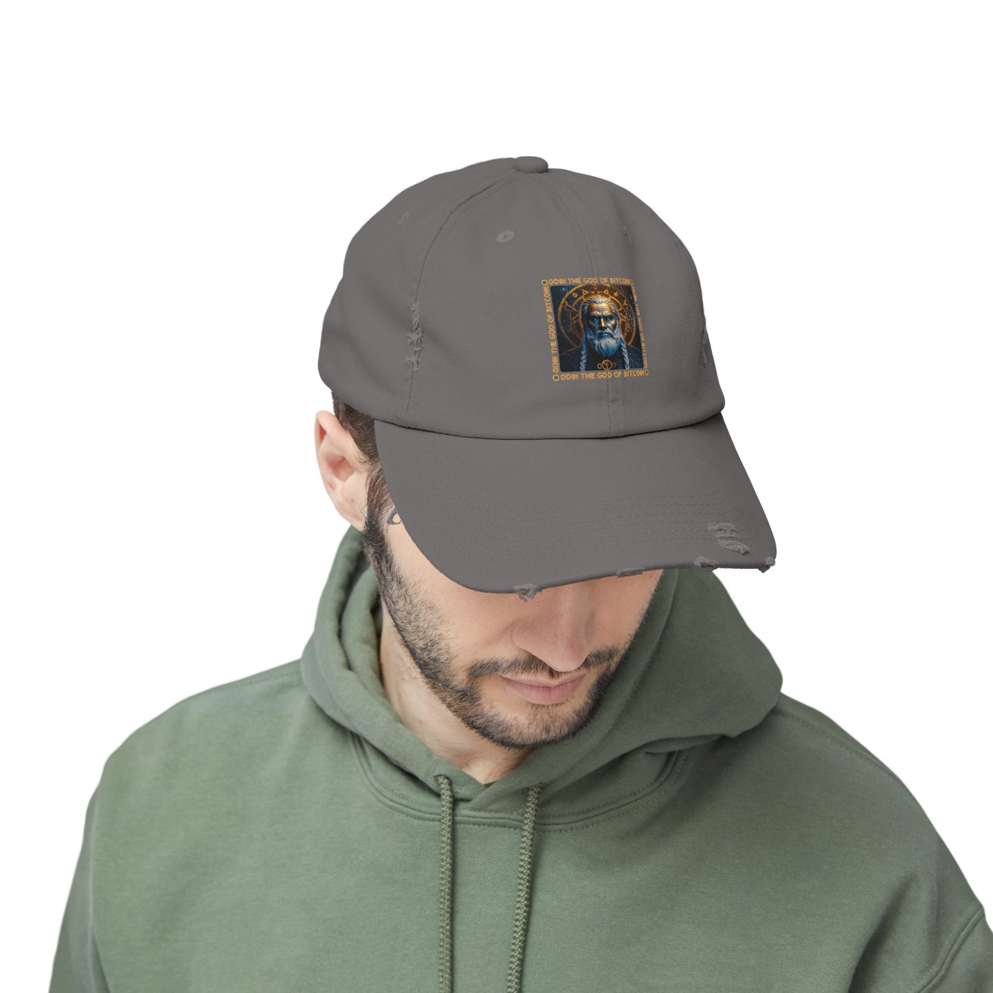 ODIN Unisex Distressed Cap