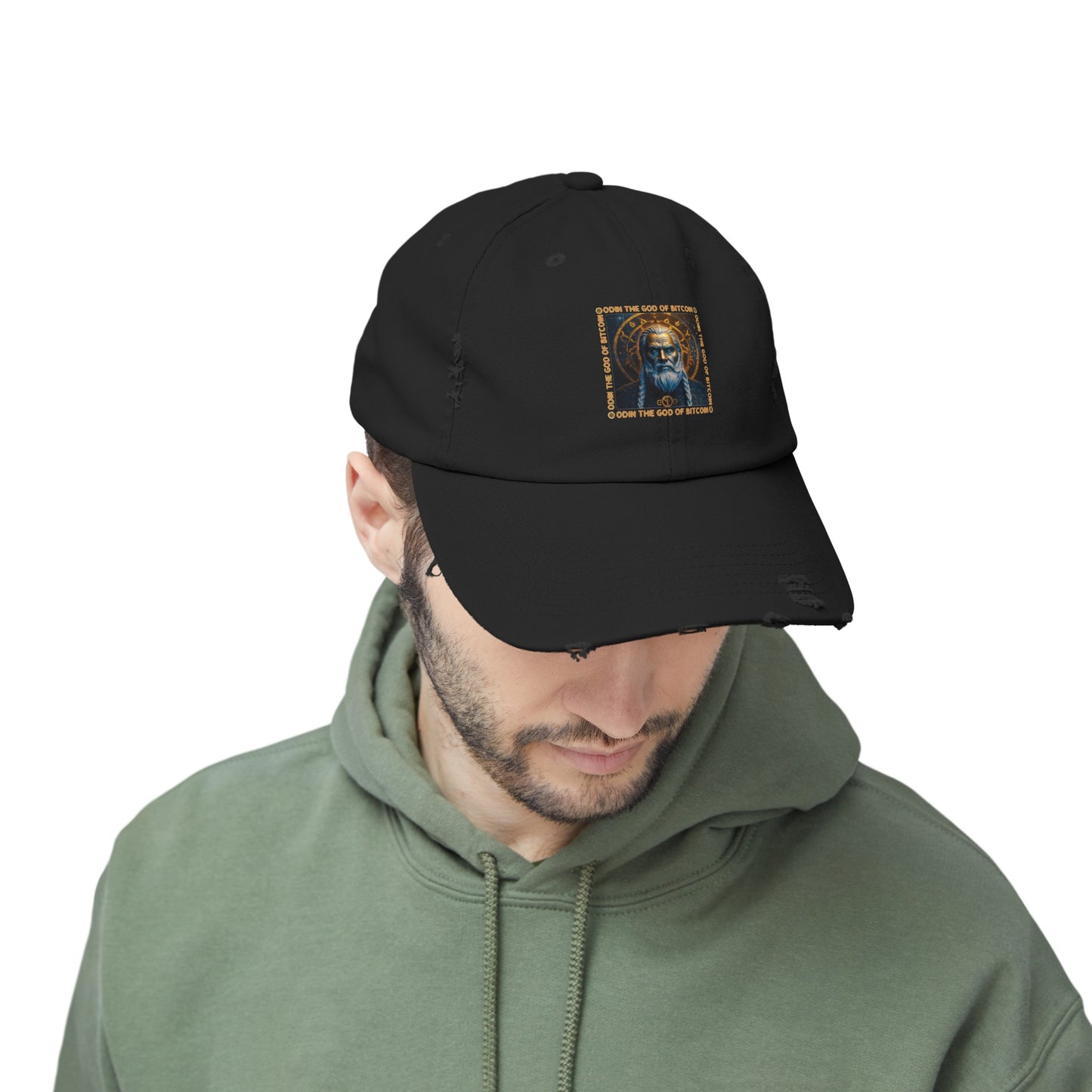 ODIN Unisex Distressed Cap