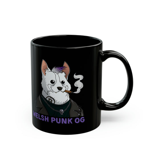 Welsh Punk Black Mug