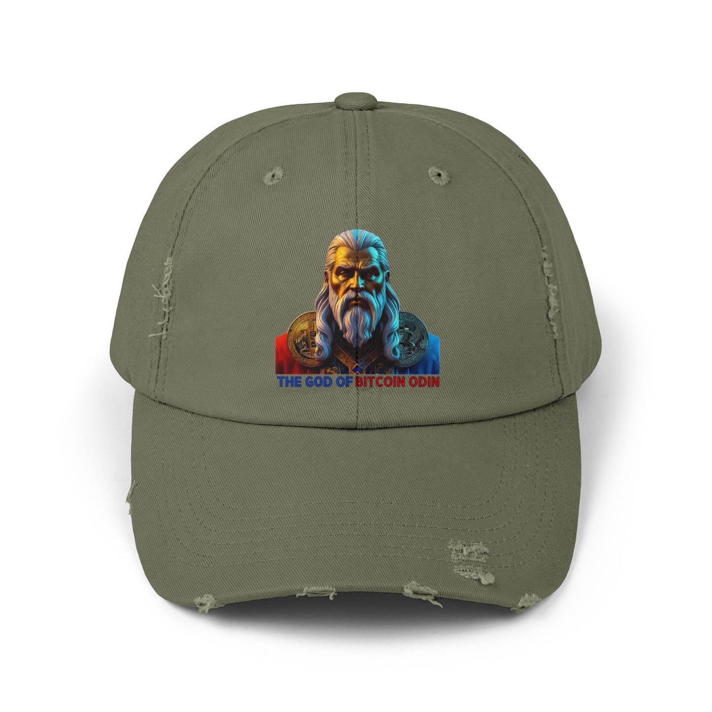 ODIN Unisex Distressed Cap