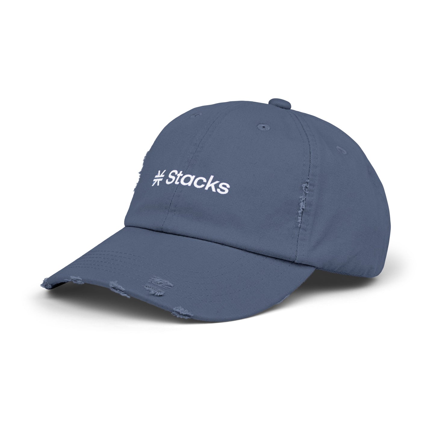 Stacks Unisex Distressed Cap