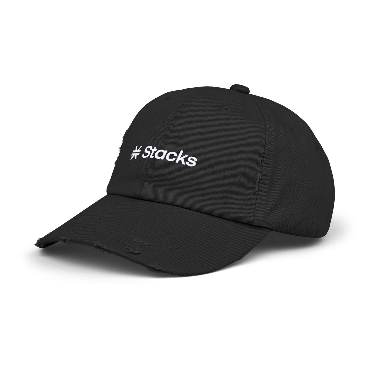 Stacks Unisex Distressed Cap